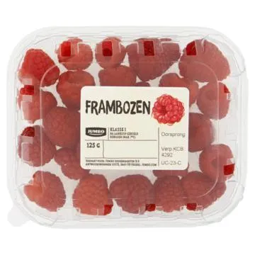 Jumbo Frambozen 125g