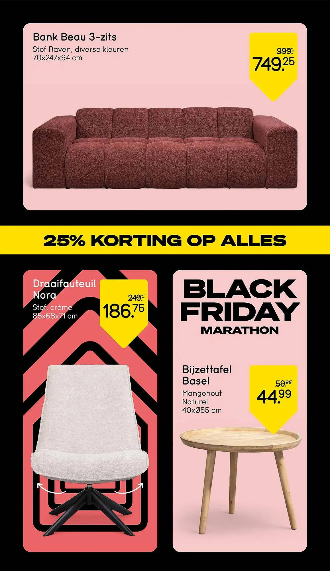 Leen Bakker folder van 24 november tot 1 december 2025 - Folder pagina 3