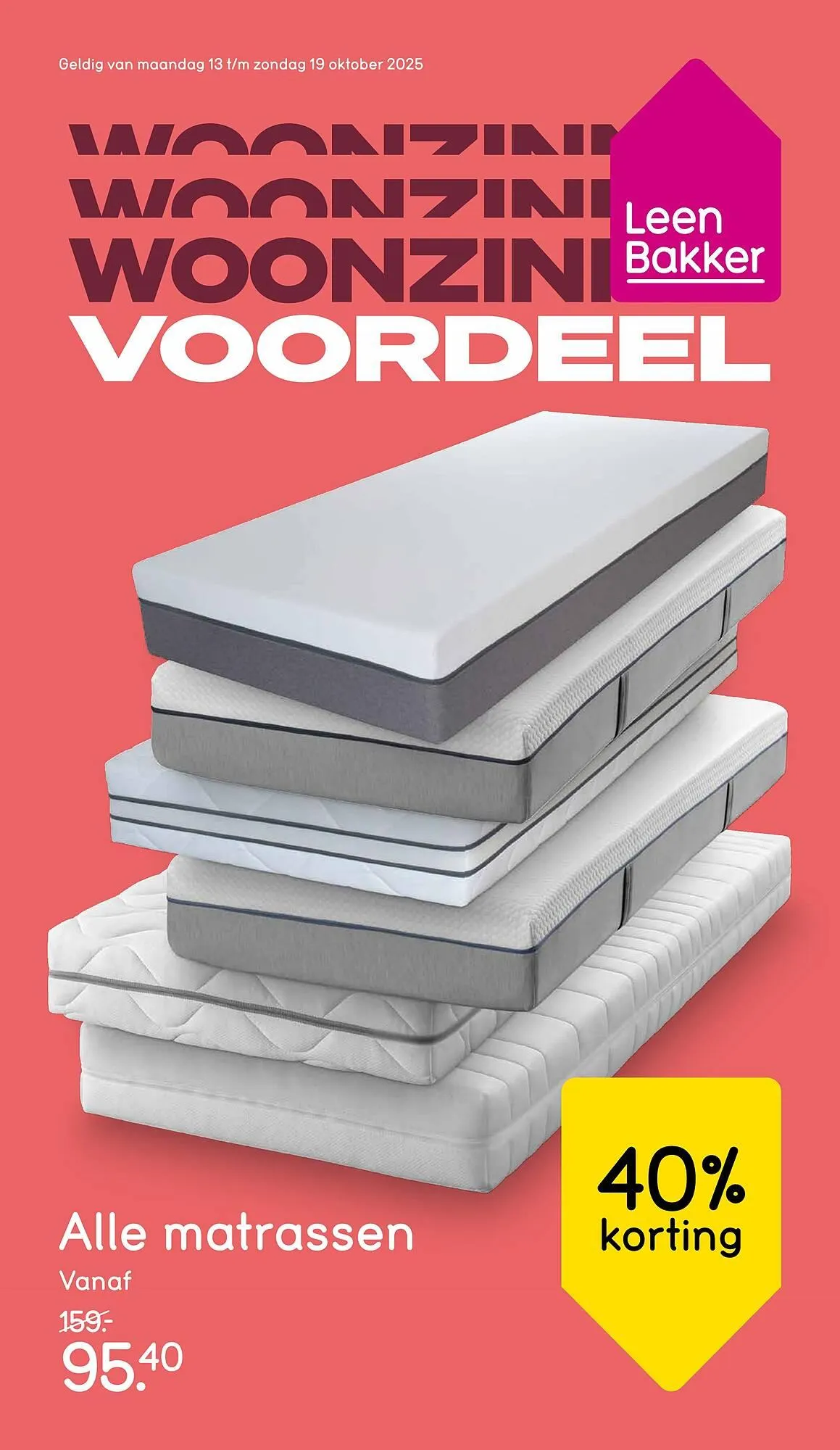 Leen Bakker folder van 13 oktober tot 19 oktober 2025 - Folder pagina 1
