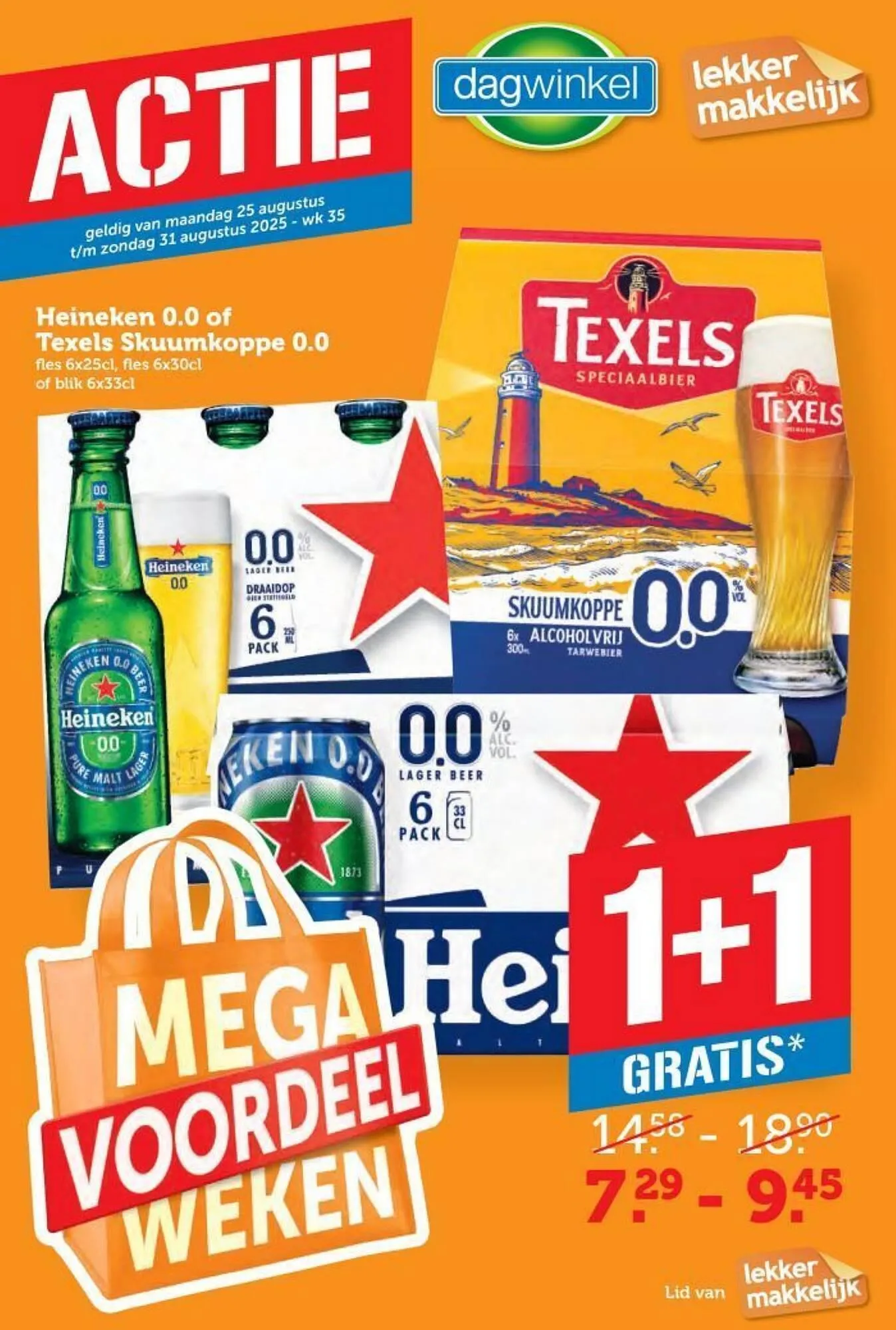 Lekker Makkelijk folder van 1 september tot 7 september 2025 - Folder pagina 1