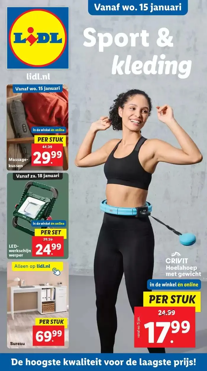 Topaanbiedingen voor slimme spaarders van 9 januari tot 22 januari 2025 - Folder pagina 1