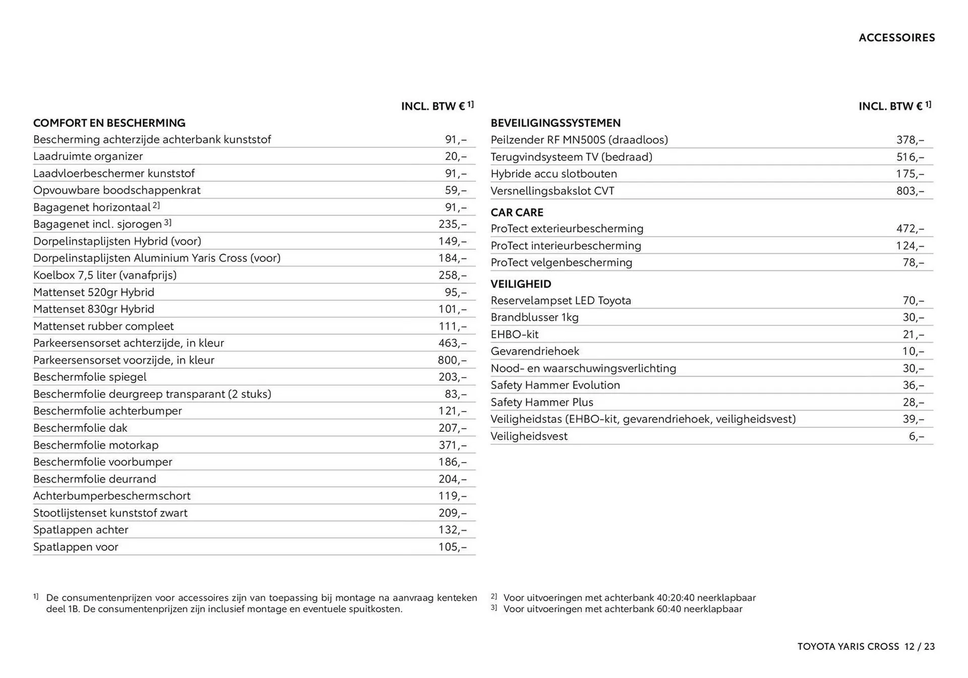 Toyota folder van 16 september tot 31 december 2025 - Folder pagina 13