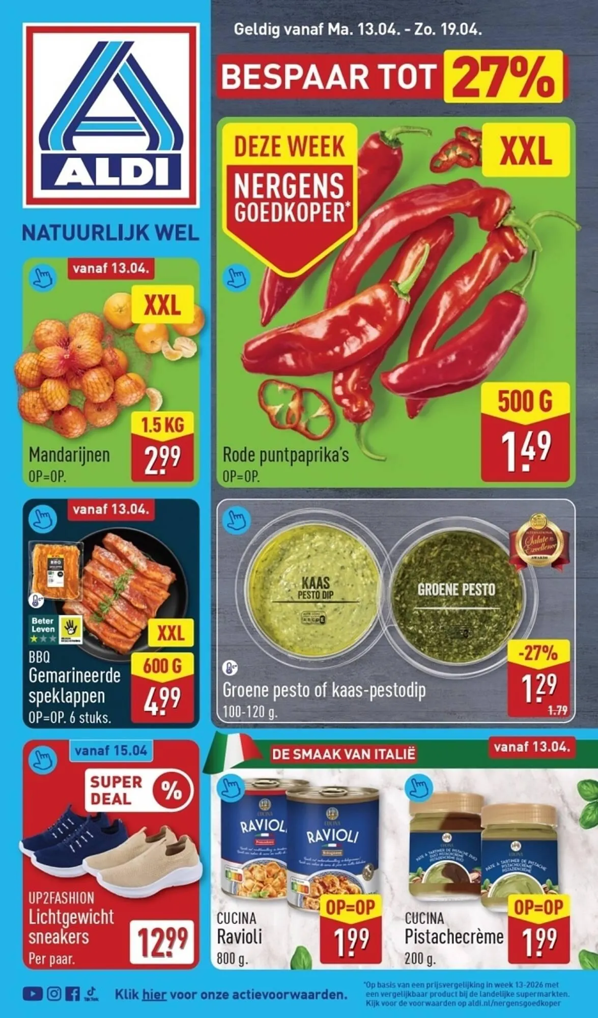 ALDI folder van 13 april tot 19 april 2026 - Folder pagina 1