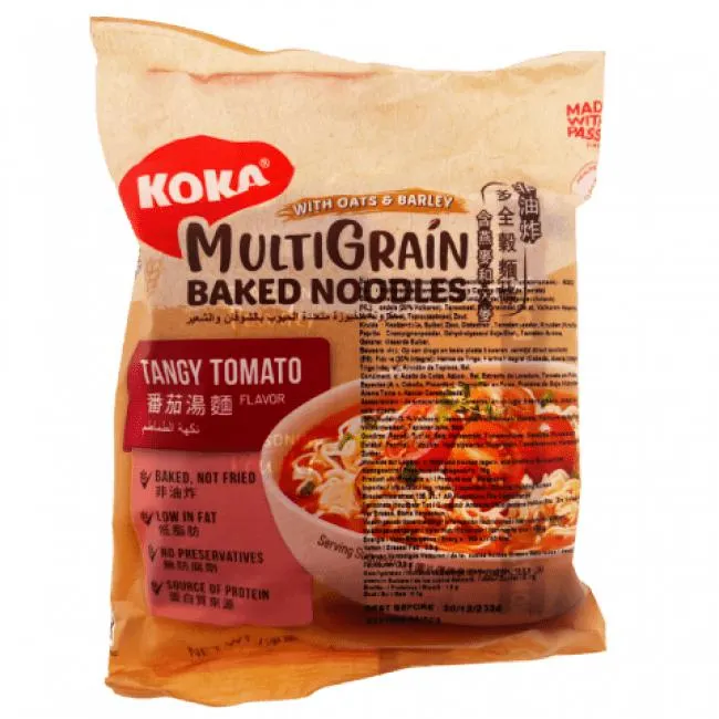 Koka Meergranen Gebakken Noedels Tomaat 70g
