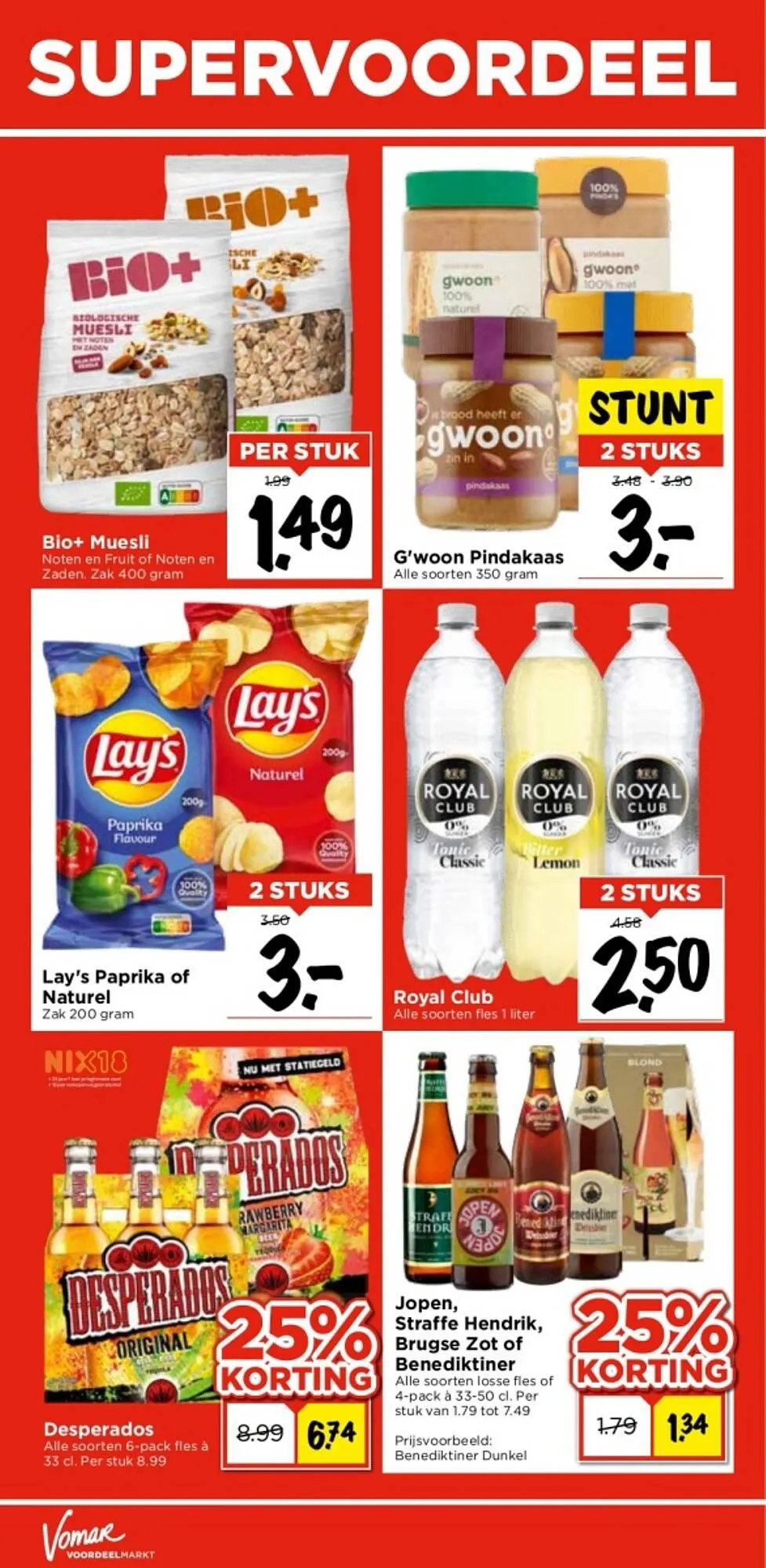 Vomar Voordeelmarkt folder van 11 maart tot 16 maart 2024 - Folder pagina 24