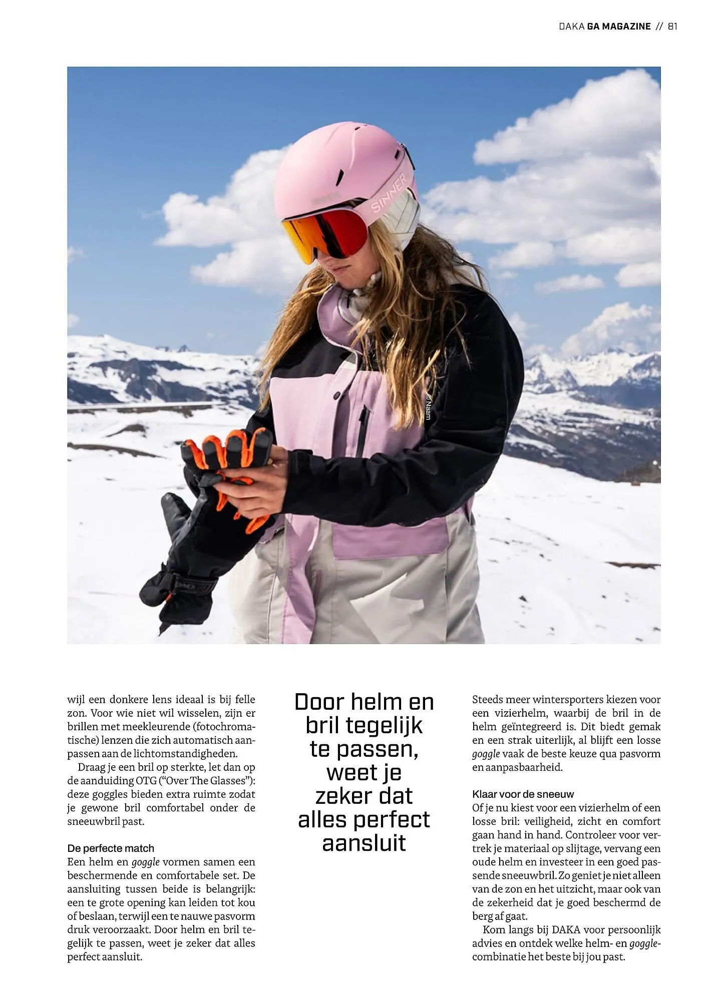 Daka Sport magazine van 1 december tot 28 februari 2026 - Folder pagina 81