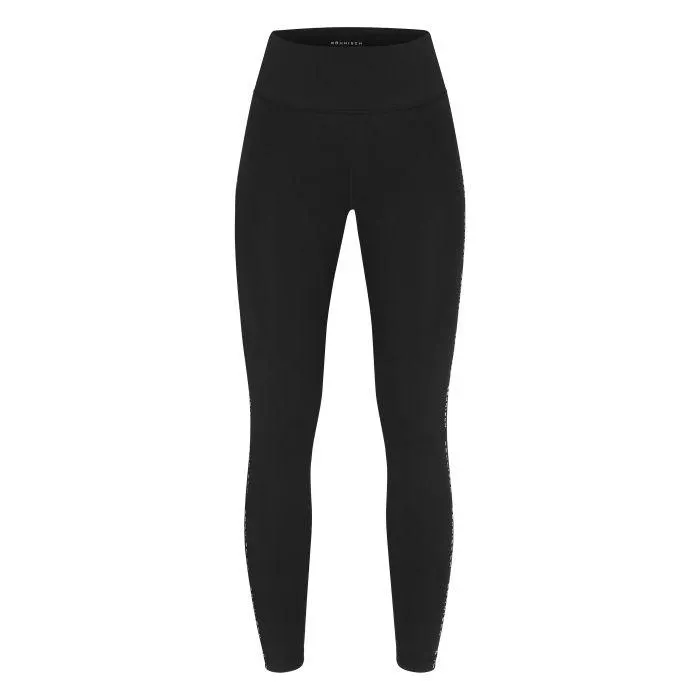 Logo High Waist sportlegging dames black