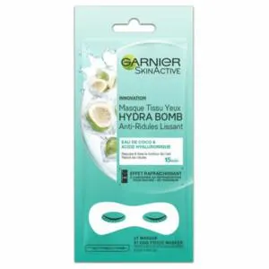 Garnier SkinActive Tissue Oogmasker Hydra Bomb Coconut