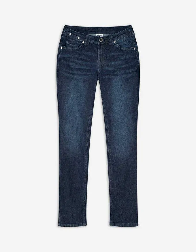 Jeans - Slim fit - donkerblauw