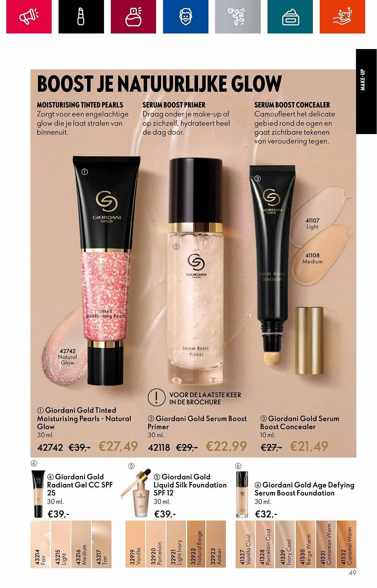 Oriflame folder van 18 juli tot 1 augustus 2023 - Folder pagina 49