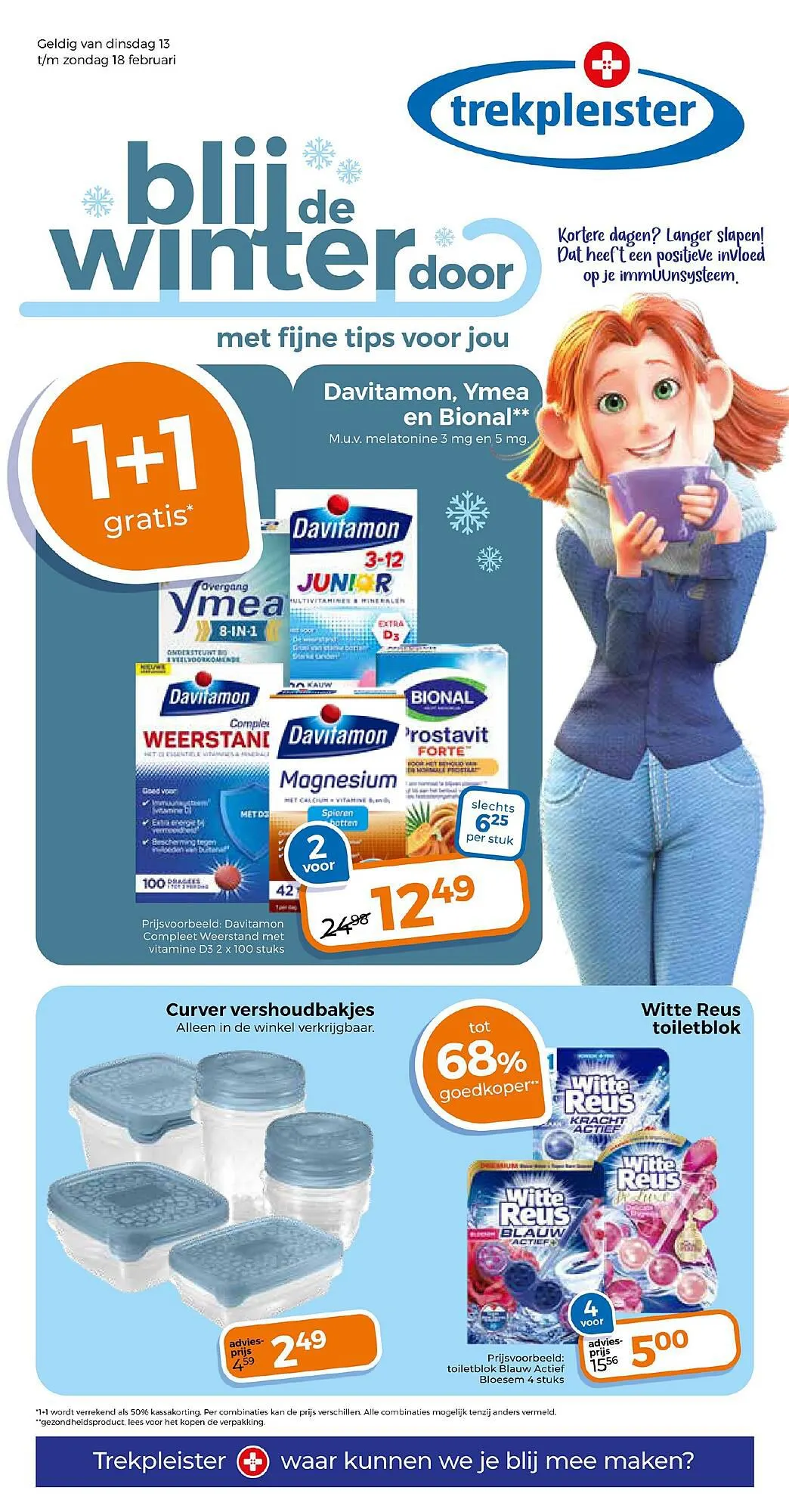 Trekpleister folder van 13 februari tot 18 februari 2024 - Folder pagina 1