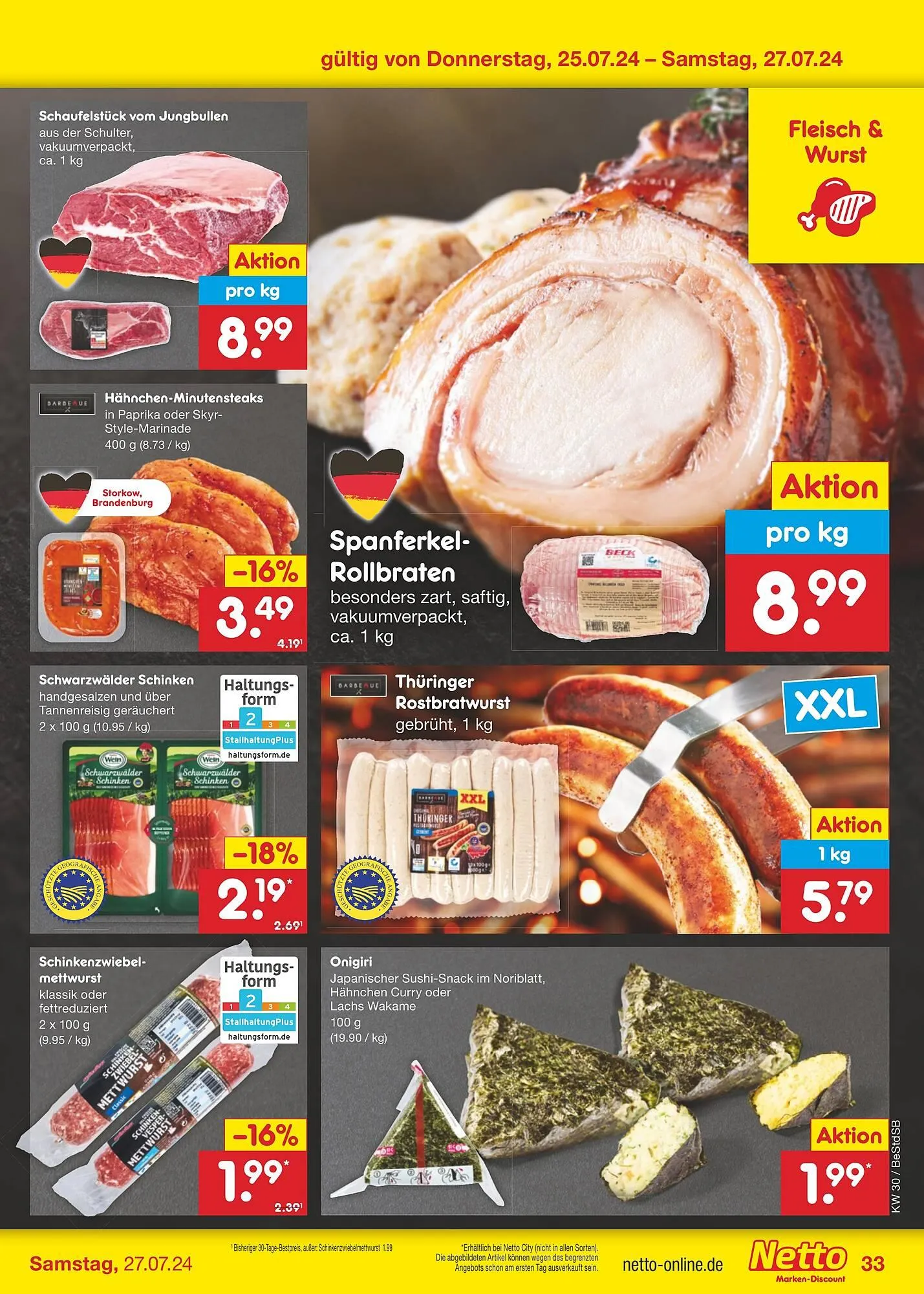 Netto Marken-Discount DE folder van 22 juli tot 27 juli 2024 - Folder pagina 39