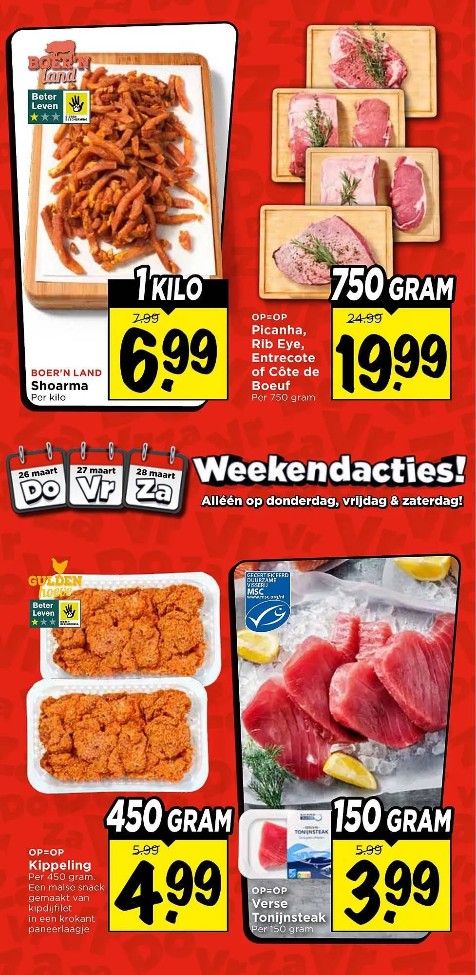 Vomar Voordeelmarkt folder van 22 maart tot 28 maart 2026 - Folder pagina 44