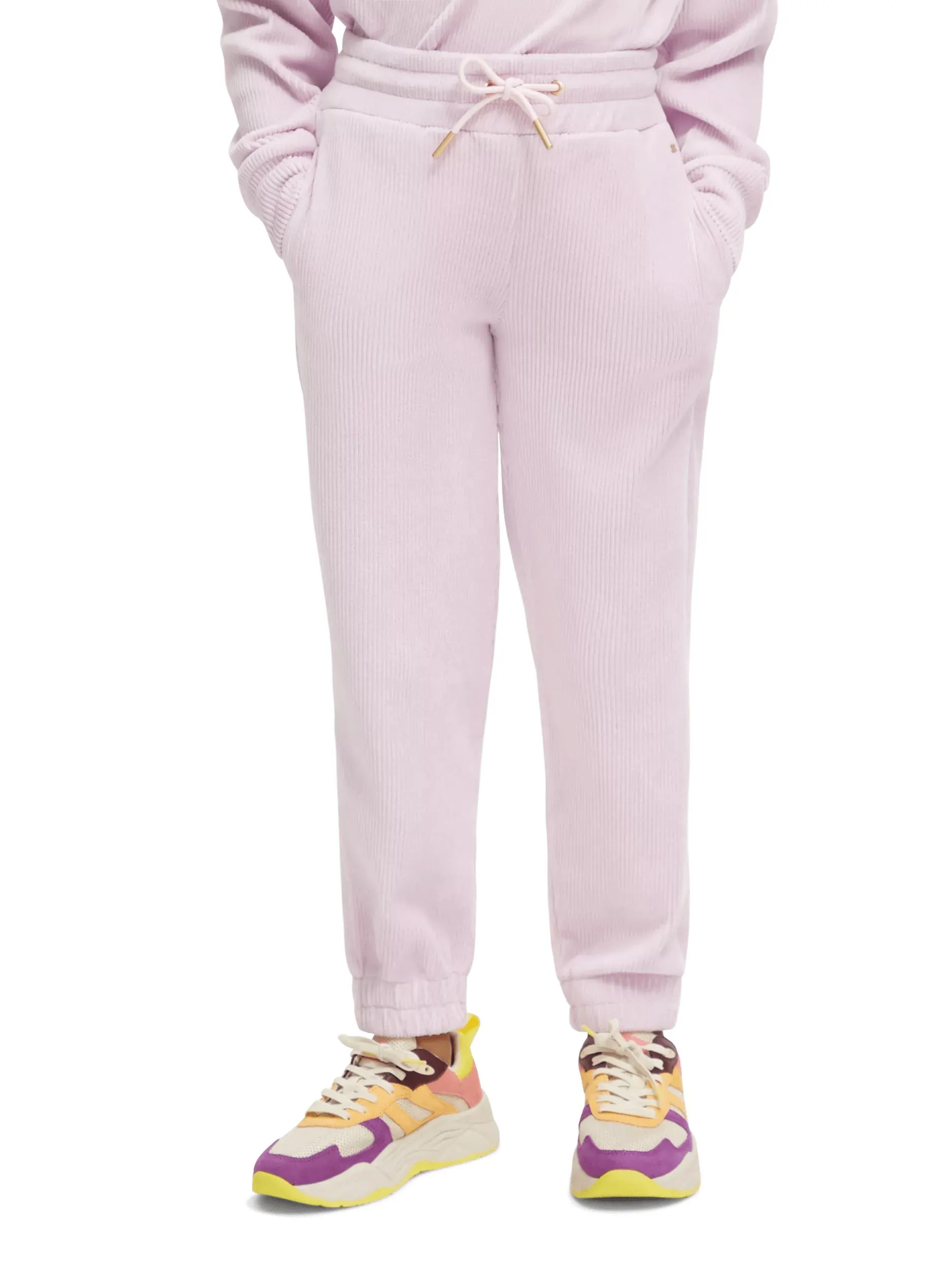 Relaxed fit corduroy sweatpants