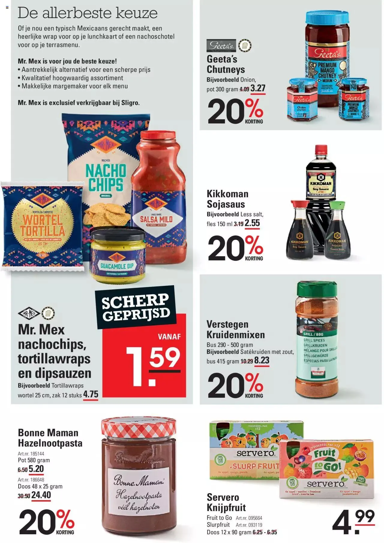 Sligro - Food Vers Restaurants van 14 september tot 2 oktober 2023 - Folder pagina 18