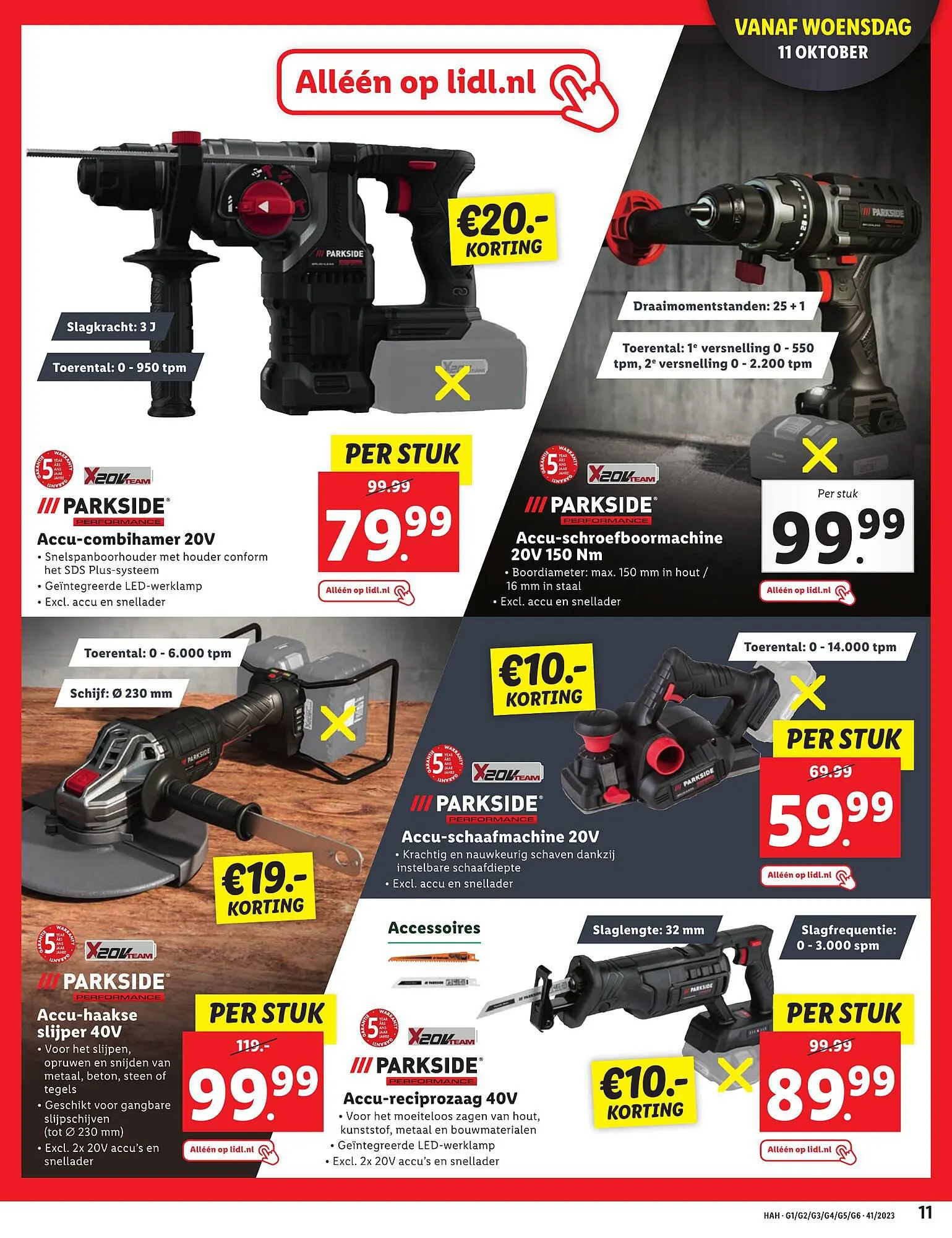 Lidl folder van 9 oktober tot 15 oktober 2023 - Folder pagina 11