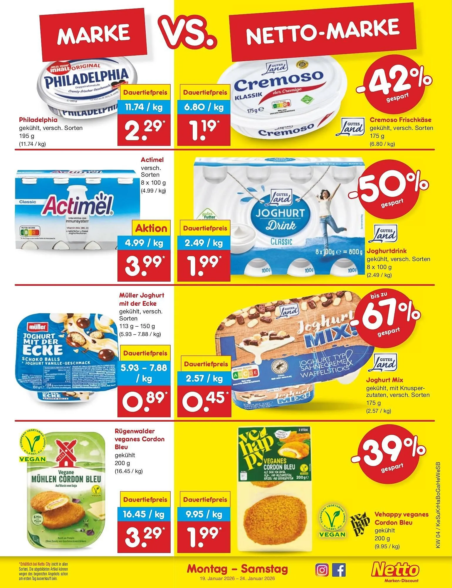 Netto Marken-Discount DE folder van 19 januari tot 24 januari 2026 - Folder pagina 9