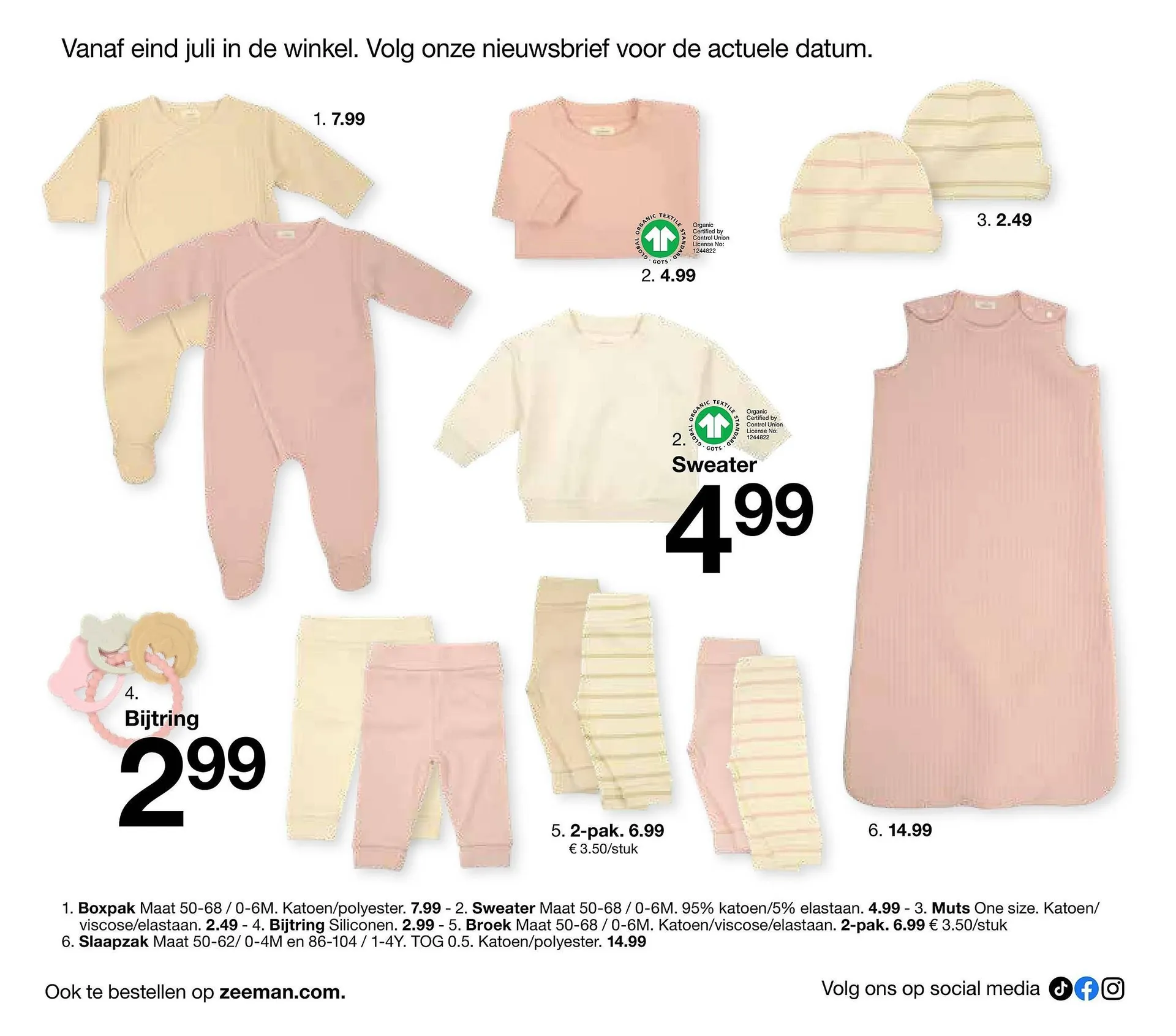 Zeeman folder van 8 augustus tot 31 december 2025 - Folder pagina 4