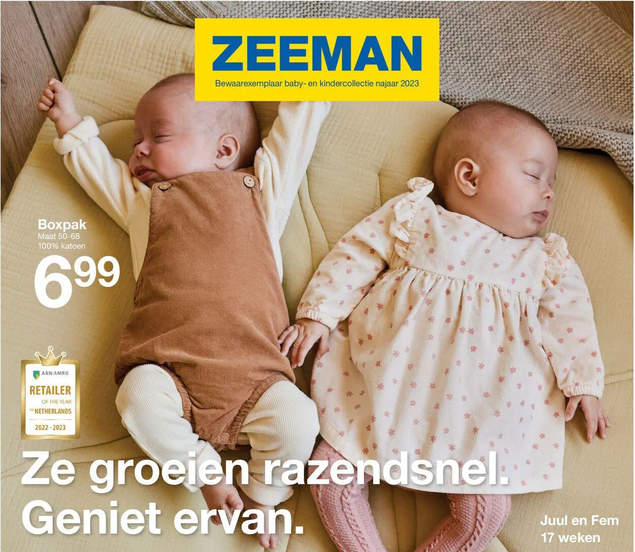 Zeeman Actuele folder van 17 juli tot 31 december 2023 - Folder pagina 1