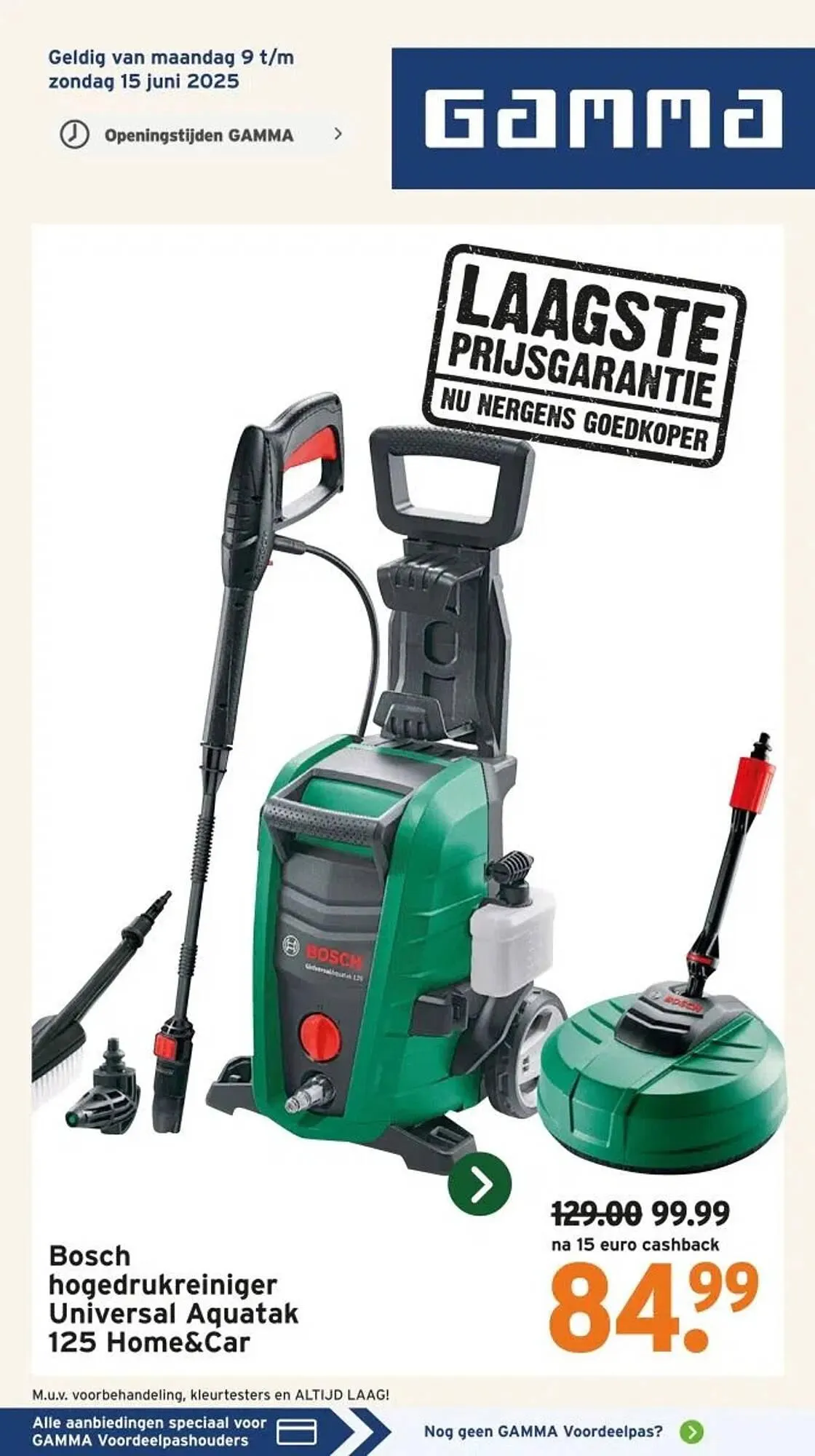 GAMMA folder van 9 juni tot 15 juni 2025 - Folder pagina 1