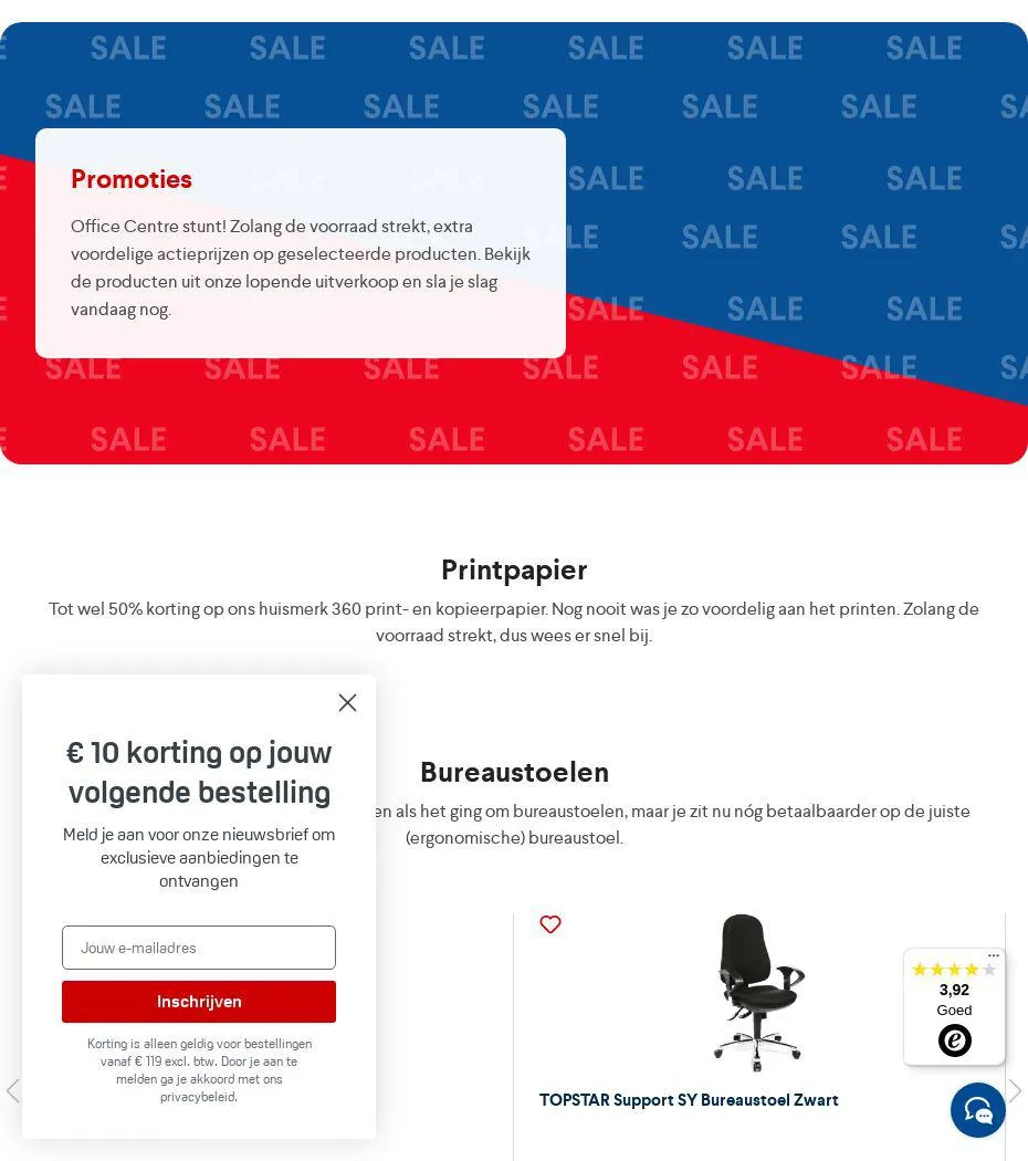 Office Centre Actuele folder van 4 september tot 17 september 2023 - Folder pagina 1