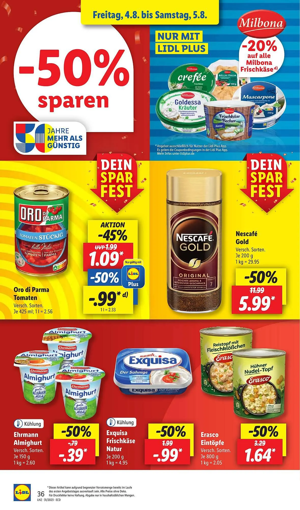 Lidl Duitsland Folder van 27 juli tot 2 augustus 2023 - Folder pagina 50