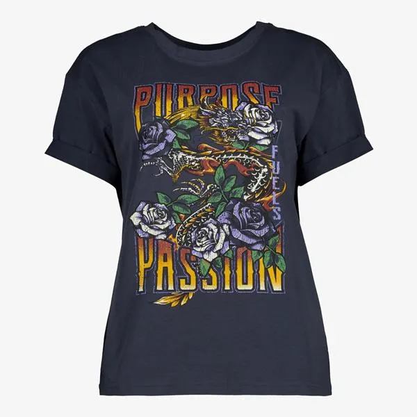 TwoDay dames T-shirt met opdruk