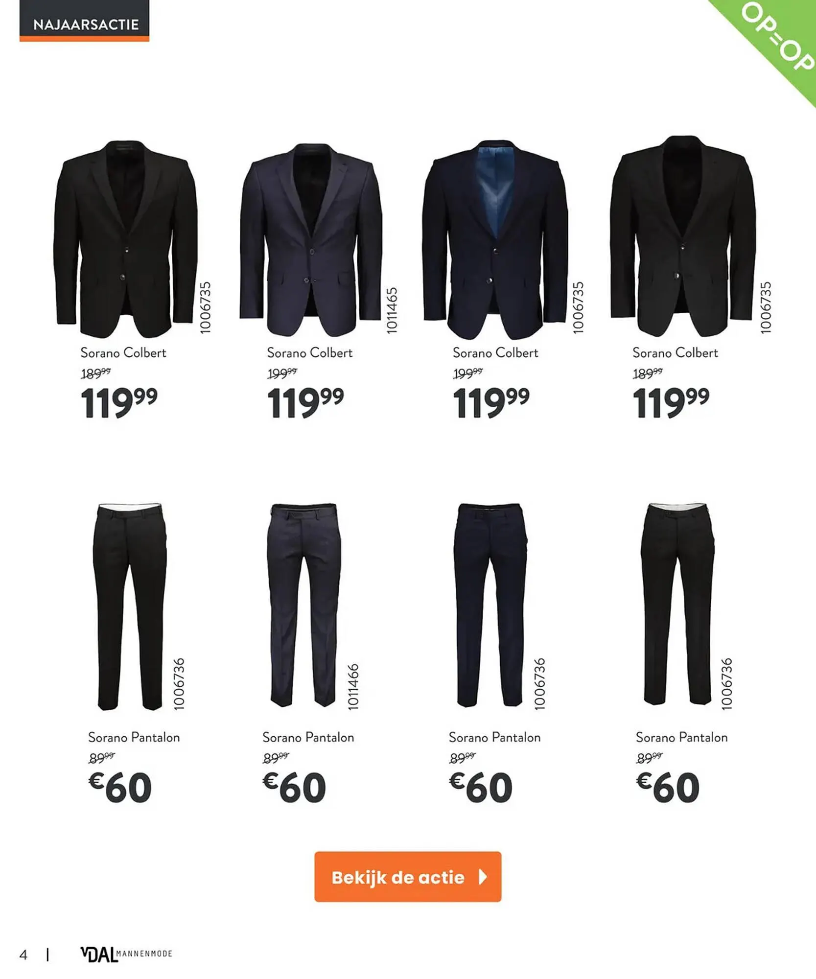 Van Dal Mannenmode folder van 22 november tot 10 december 2023 - Folder pagina 4