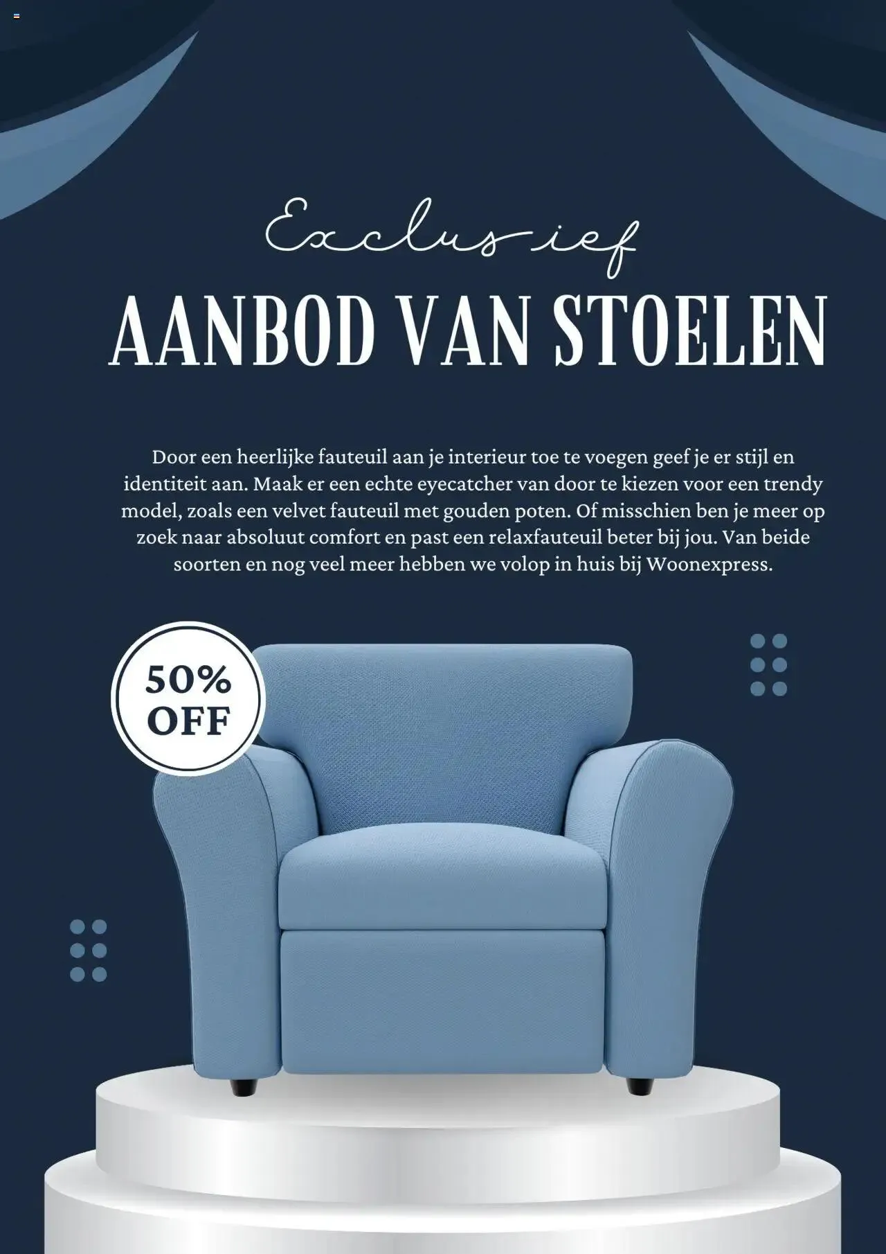 Woonexpress - folder van 31 juli tot 31 december 2024 - Folder pagina 1