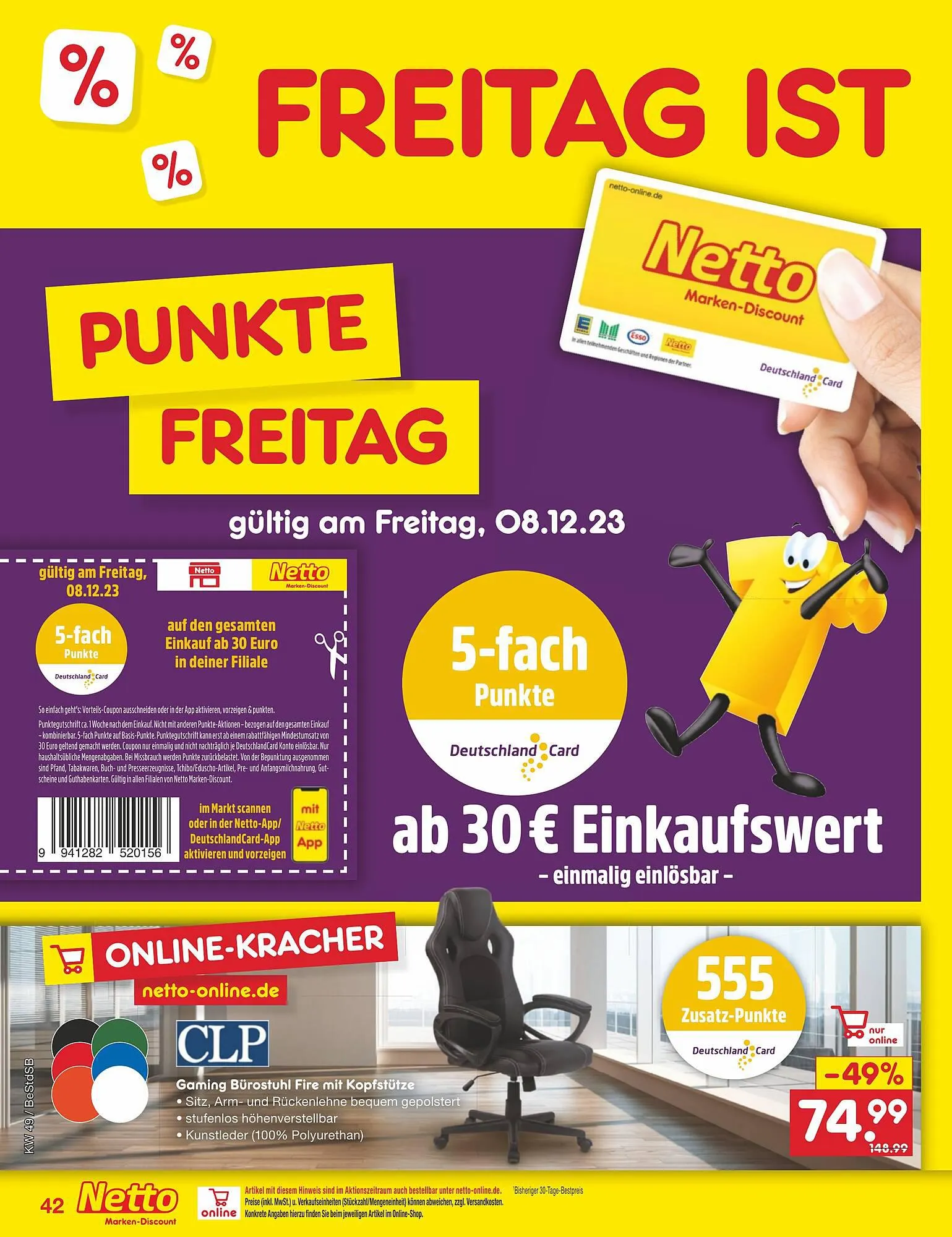 Netto Marken-Discount DE folder van 4 december tot 9 december 2023 - Folder pagina 44