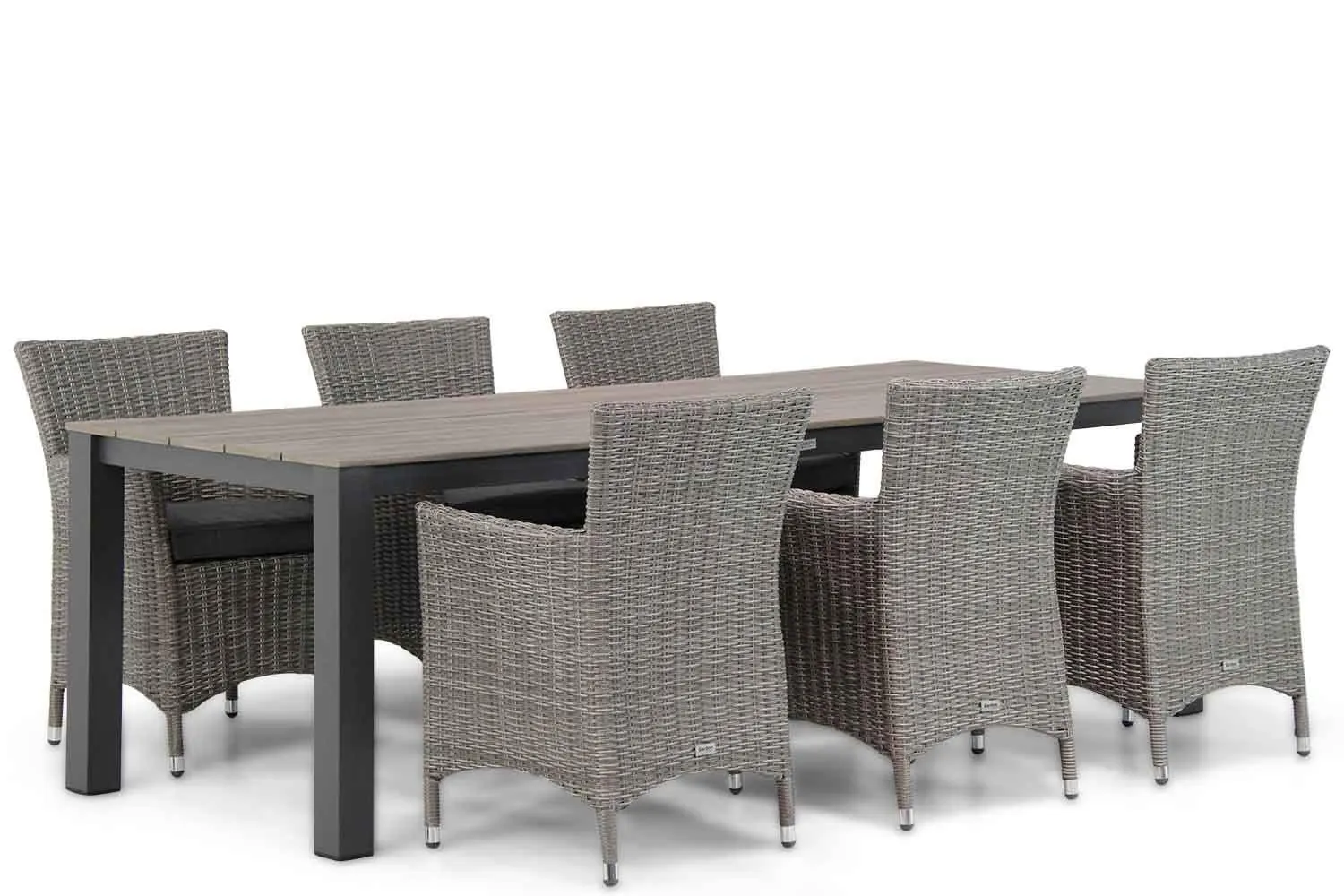 Garden Collections Dublin/Valley 240 cm dining tuinset 7-delig