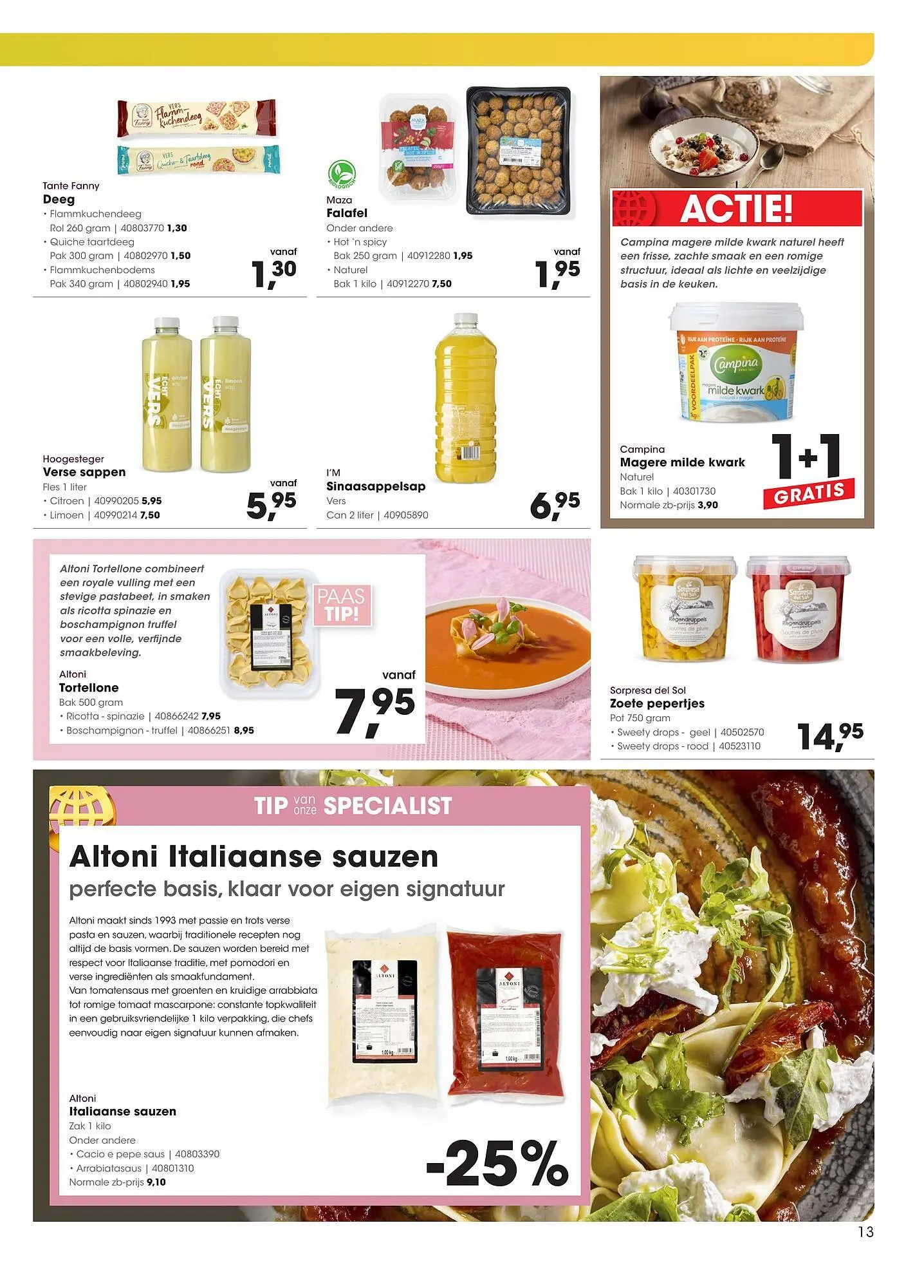 HANOS folder van 23 maart tot 5 april 2026 - Folder pagina 13