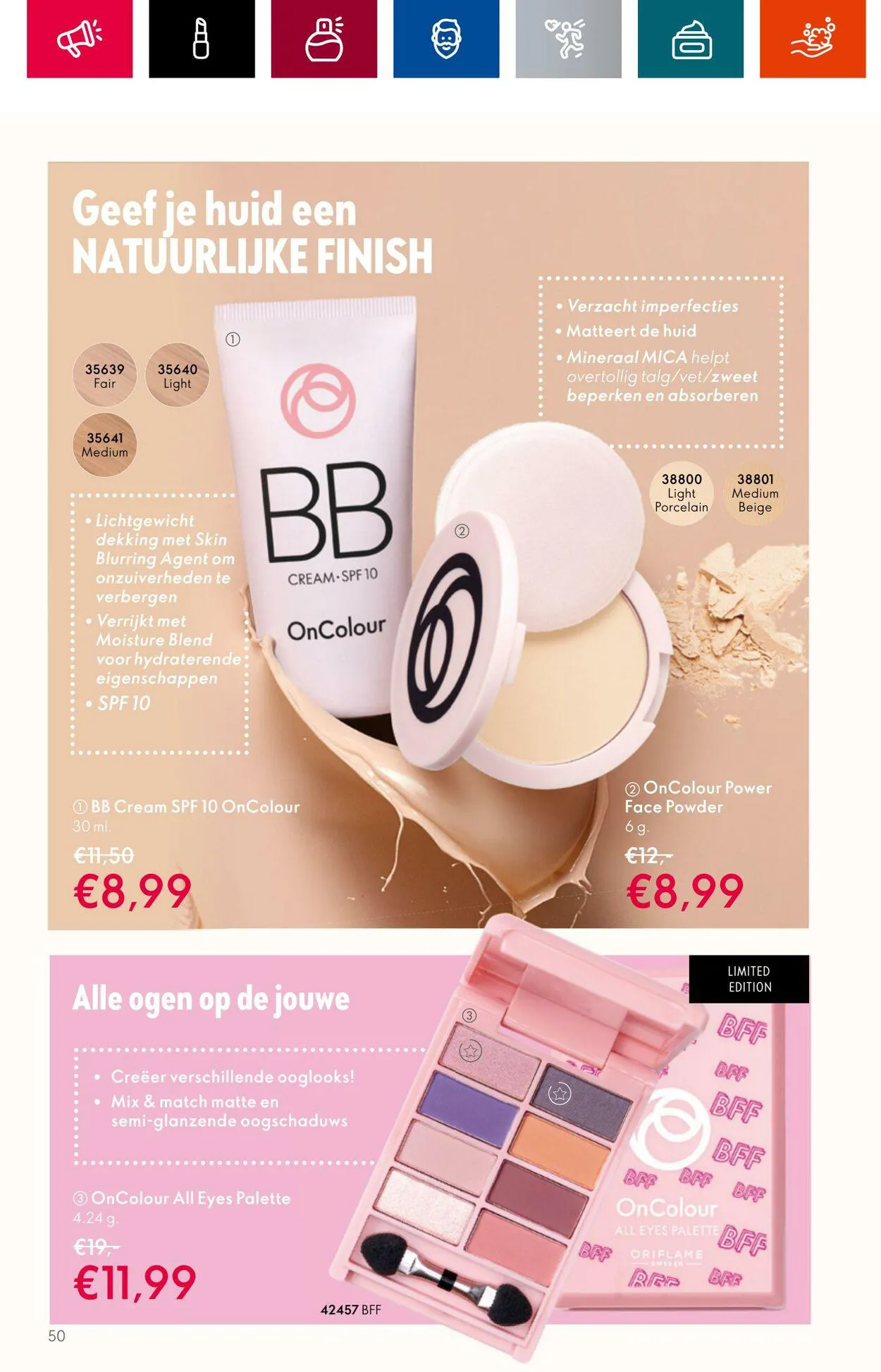 Oriflame Actuele folder van 28 juni tot 18 juli 2023 - Folder pagina 50