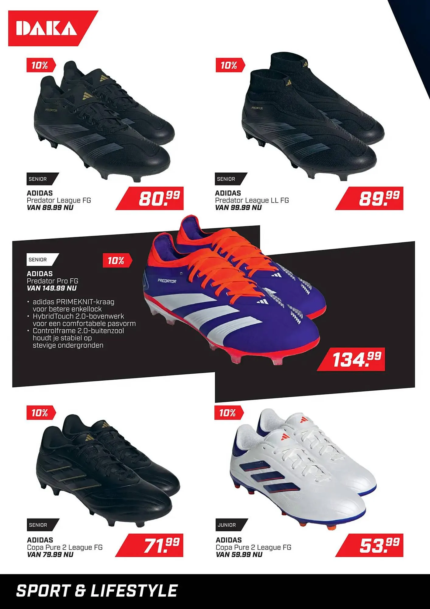 Daka Sport folder van 26 juli tot 30 augustus 2024 - Folder pagina 4