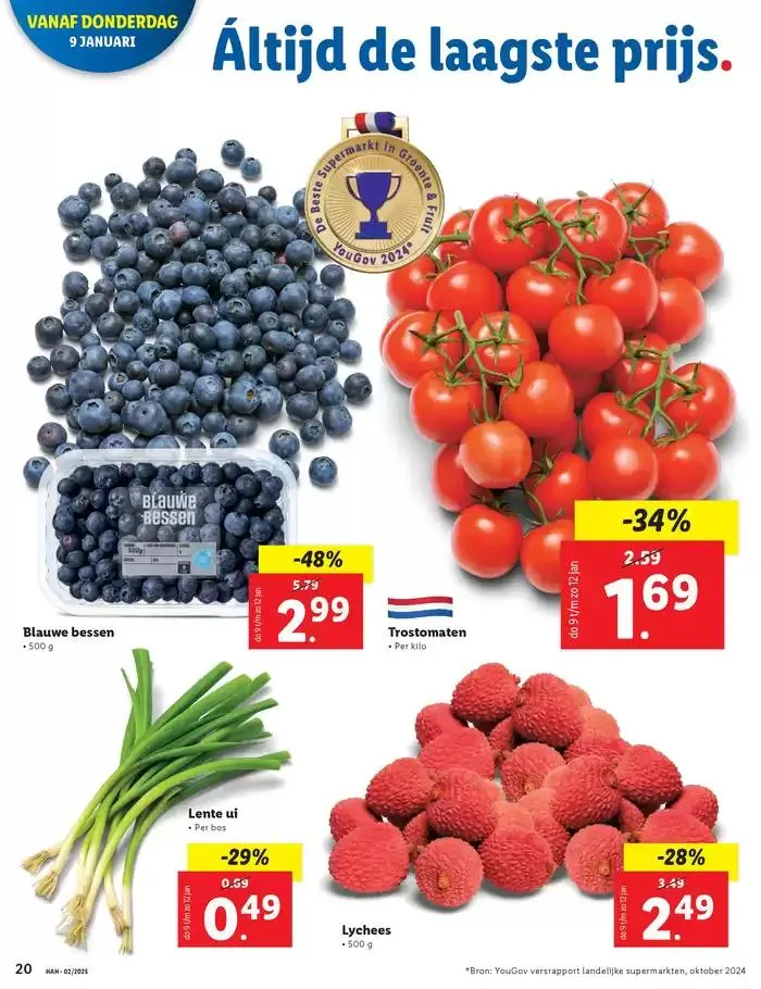 Lidl folder van 2 januari tot 15 januari 2025 - Folder pagina 20