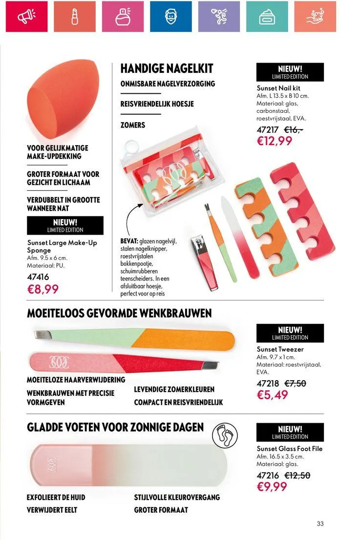 ORIFLAME folder! van 30 mei tot 13 juni 2024 - Folder pagina 33