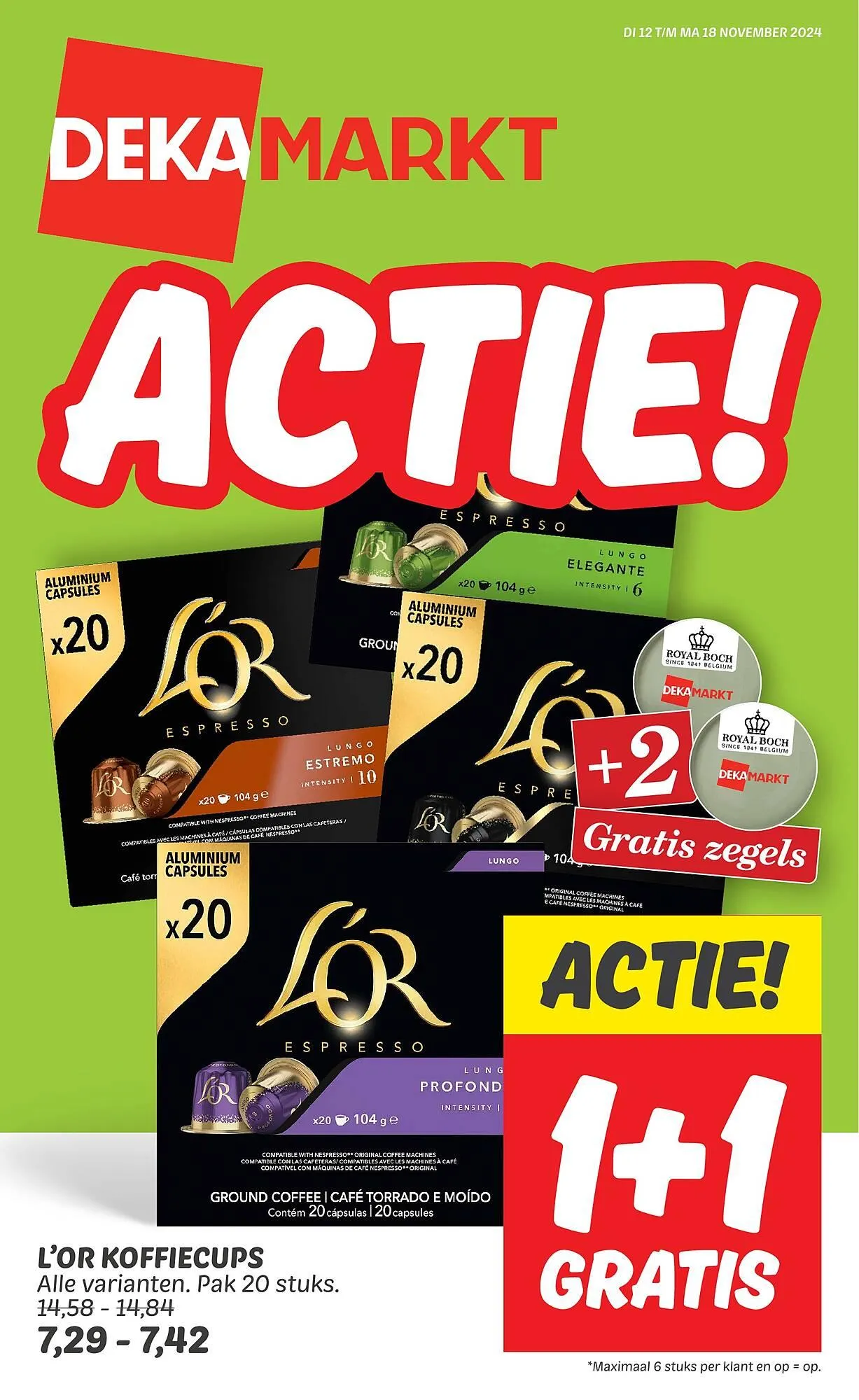 Dekamarkt folder van 12 november tot 18 november 2024 - Folder pagina 1