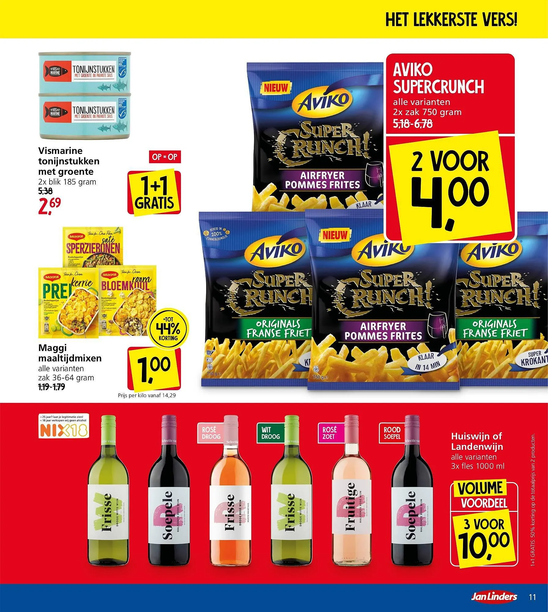 Jan Linders folder van 24 september tot 1 oktober 2023 - Folder pagina 11