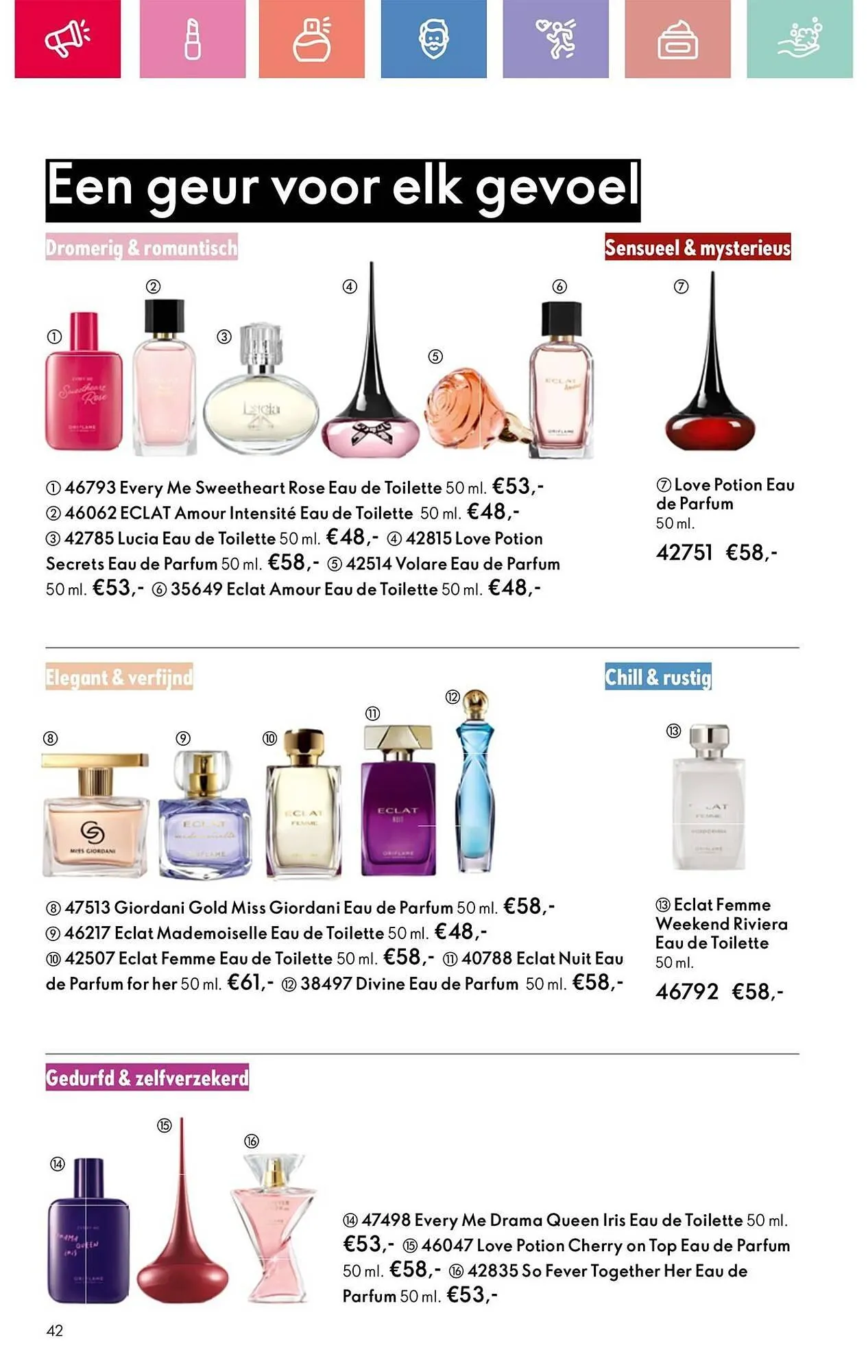 Oriflame folder van 24 augustus tot 13 september 2025 - Folder pagina 42