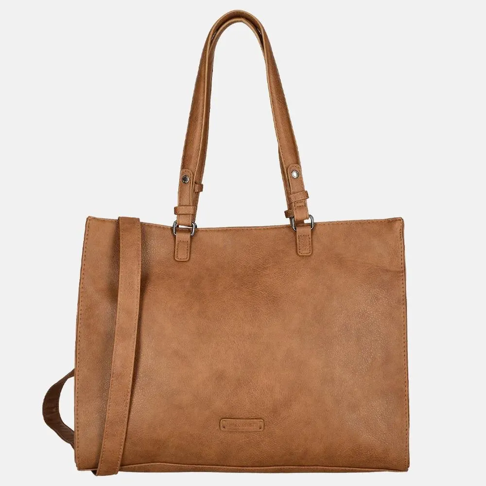 Enrico Benetti Lily shopper 15 inch cognac