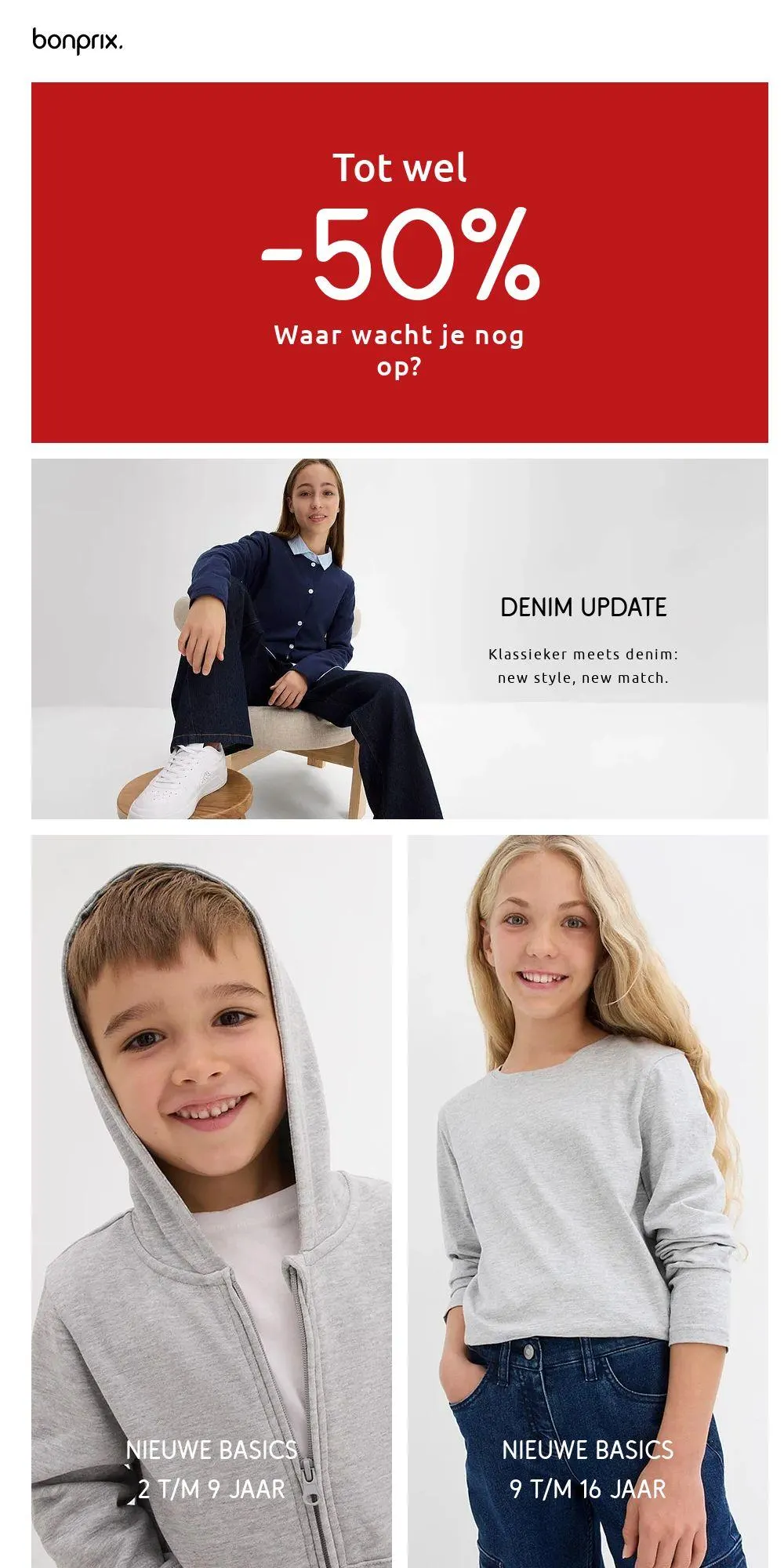 Bonprix Actuele folder van 3 februari tot 9 februari 2025 - Folder pagina 1