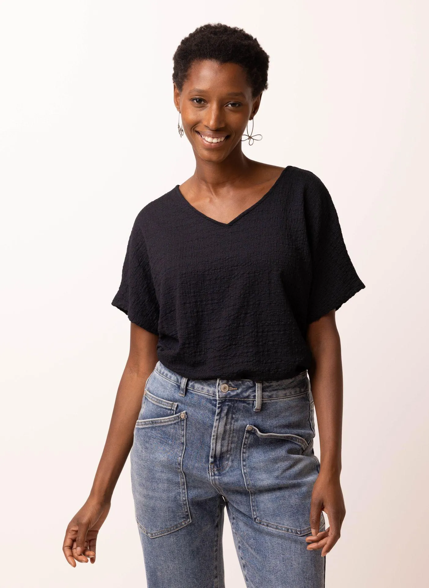 Viv shirt donkerblauw