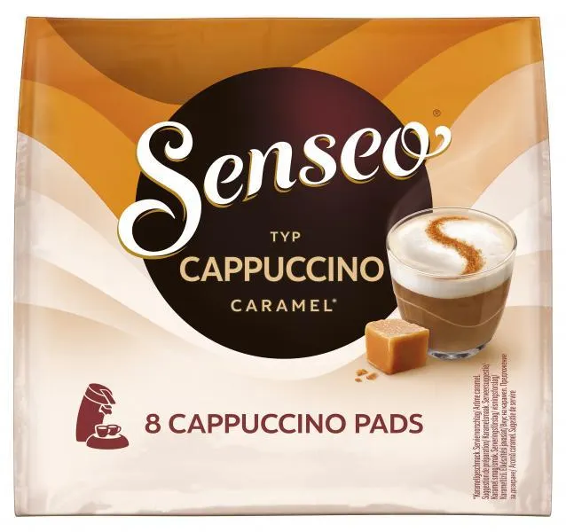Senseo Pads Cappuccino Caramel, 8 Kaffeepads 92 g