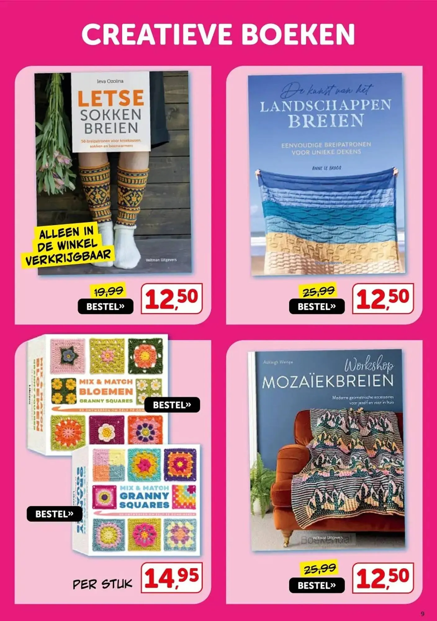 Boekenvoordeel folder van 29 november tot 7 december 2025 - Folder pagina 9