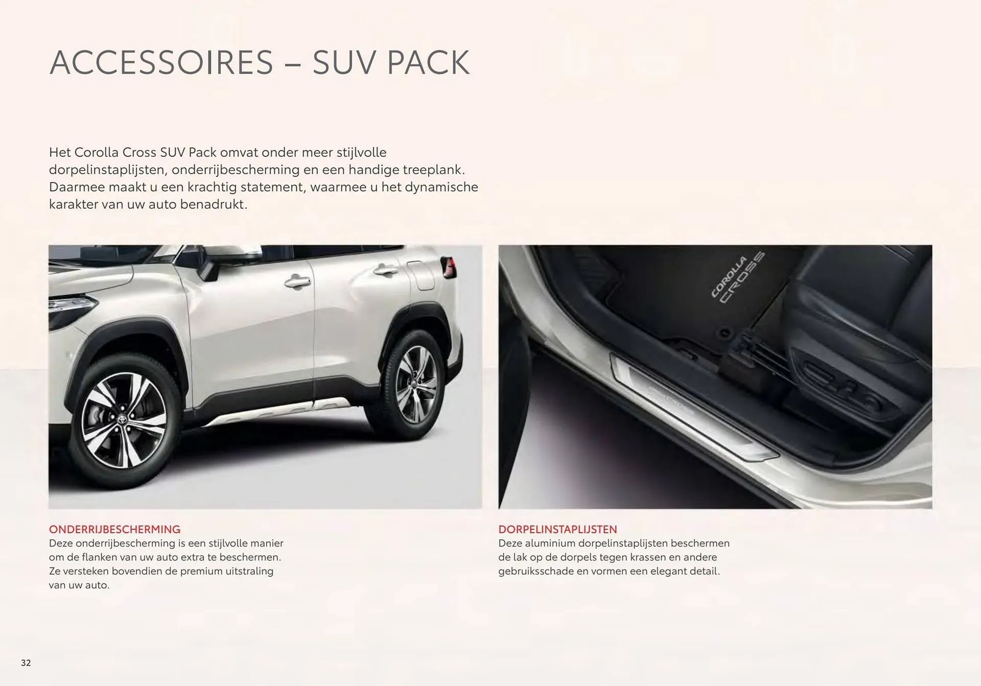Toyota Corolla Cross folder van 8 januari tot 8 januari 2024 - Folder pagina 32