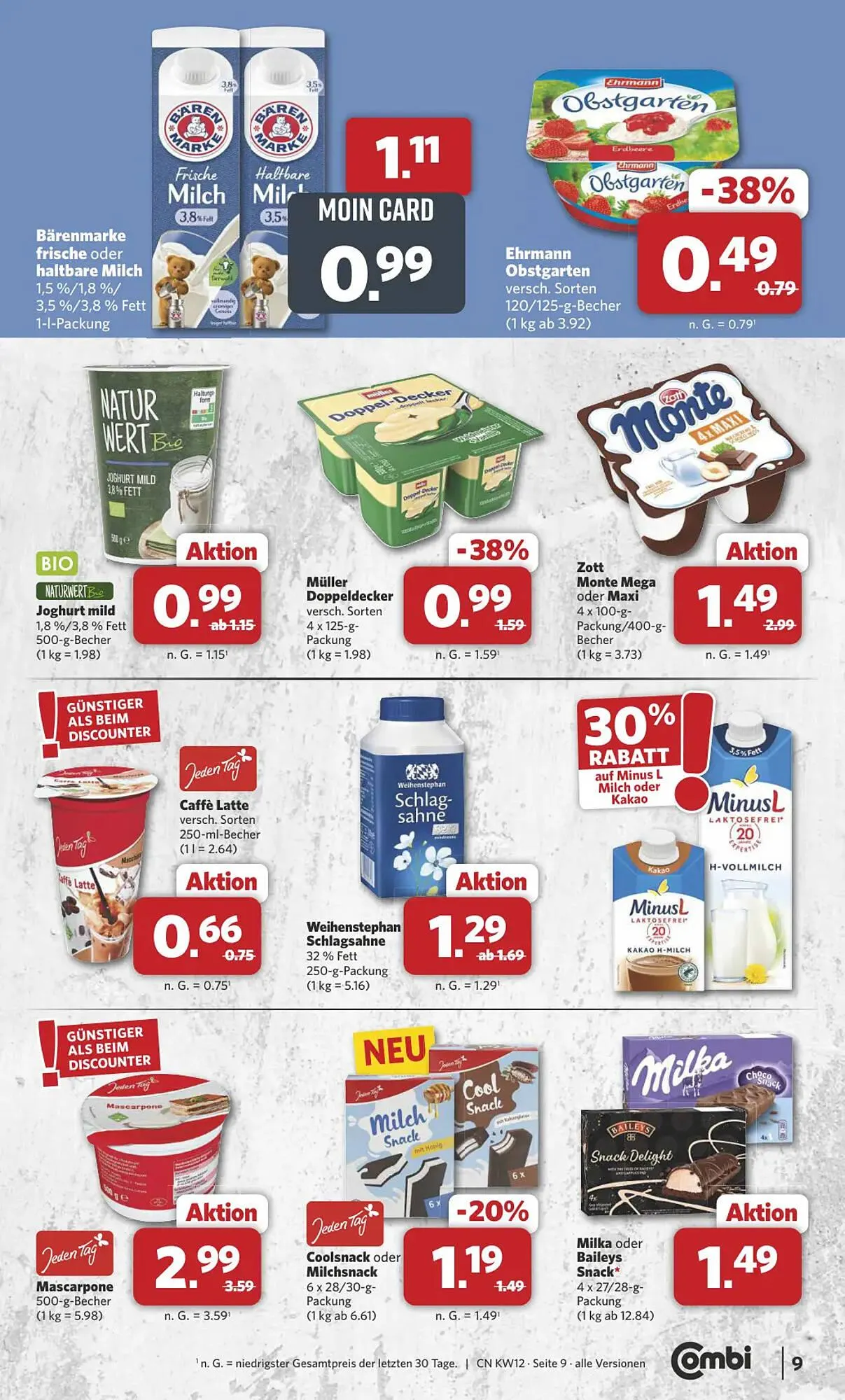 Combi Markt DE folder van 16 maart tot 21 maart 2026 - Folder pagina 9