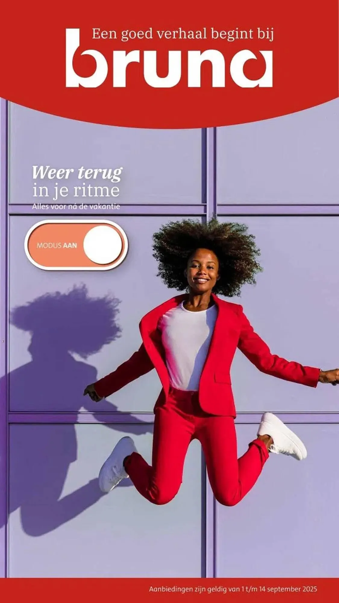 Bruna folder van 1 september tot 7 september 2025 - Folder pagina 1