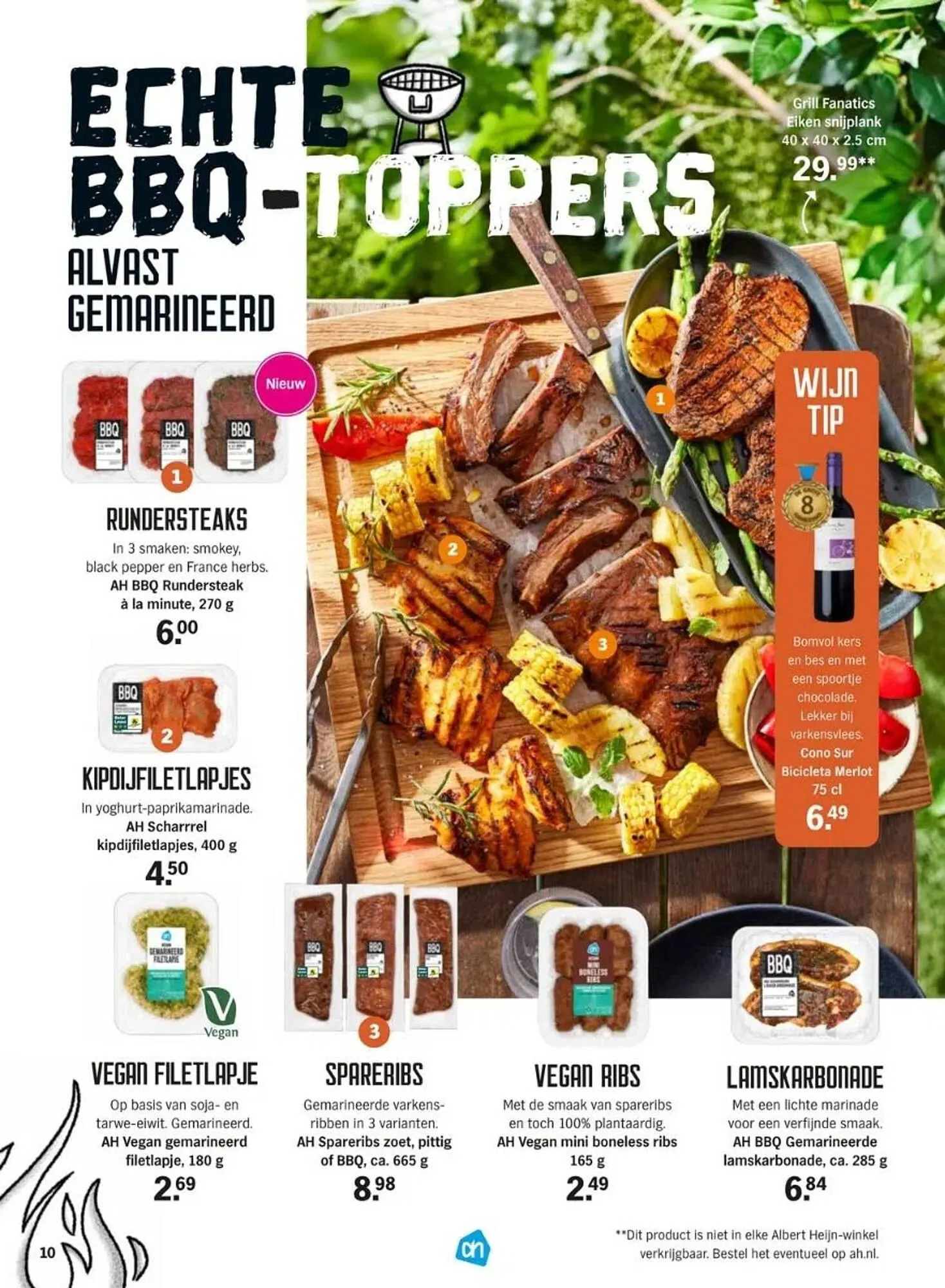 Albert Heijn BBQ folder van 12 mei tot 31 augustus 2023 - Folder pagina 9