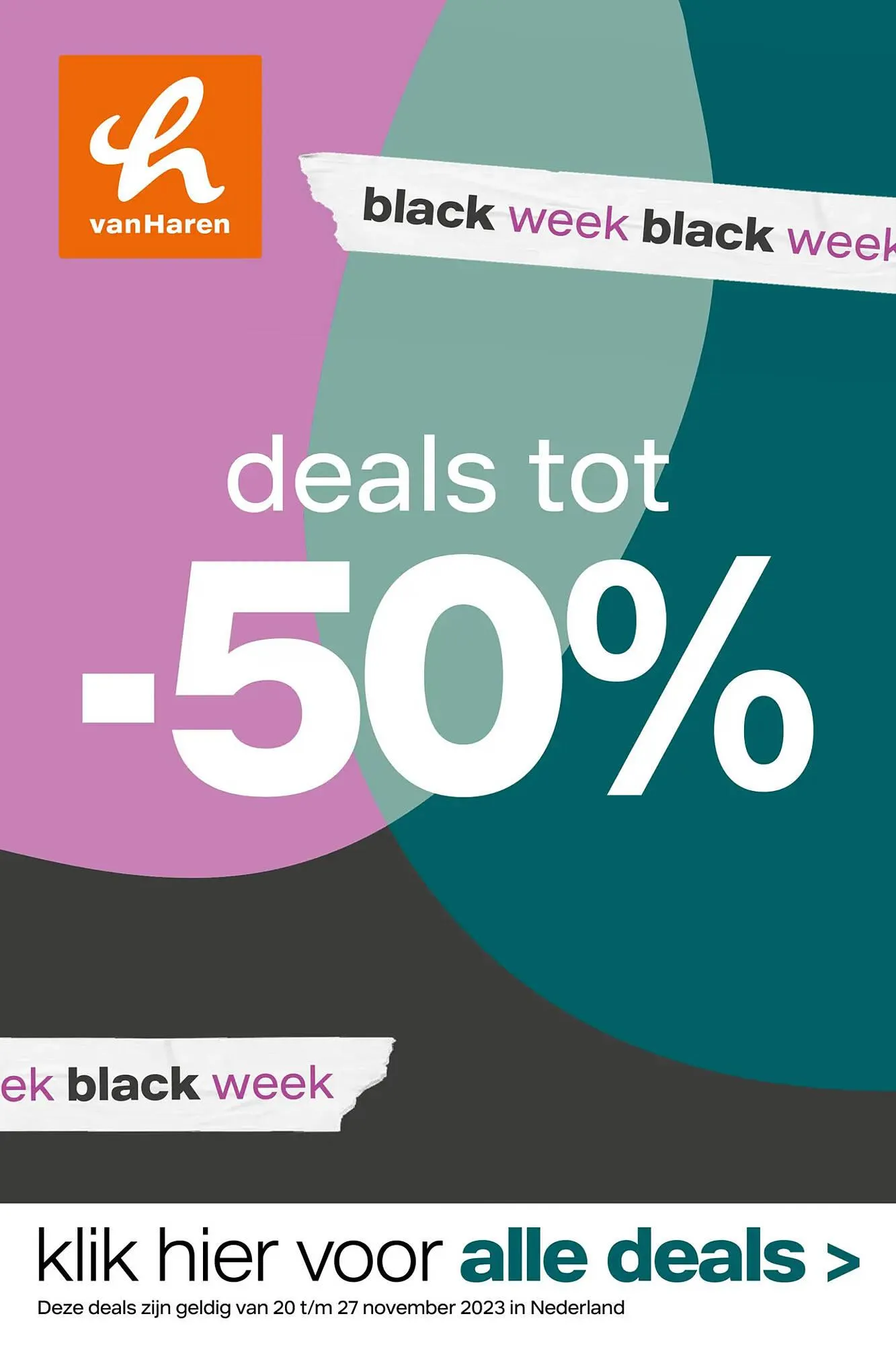 vanHaren folder van 20 november tot 27 november 2023 - Folder pagina 1