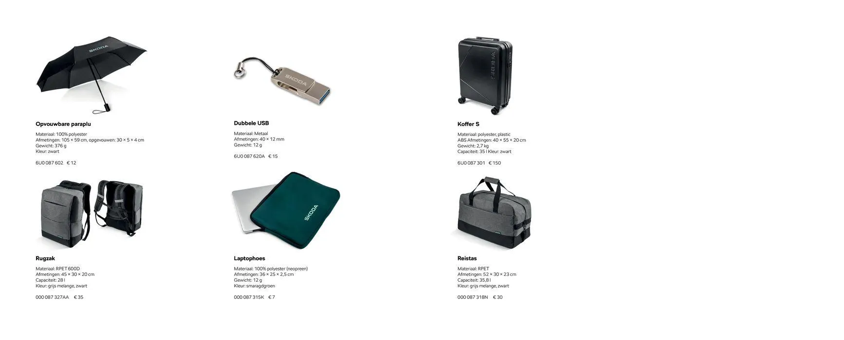 Škoda Karoq accessoires brochure van 2 augustus tot 2 augustus 2025 - Folder pagina 35